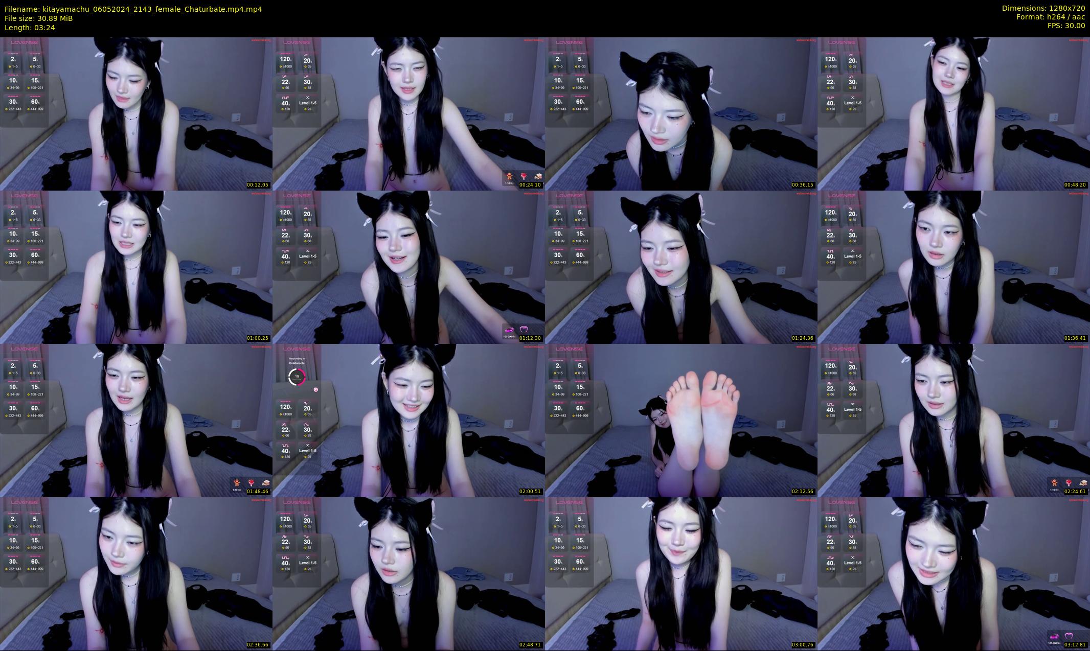 kitayamachu — 4 minute Chaturbate female cam show recording, 720p, May 6, 2024