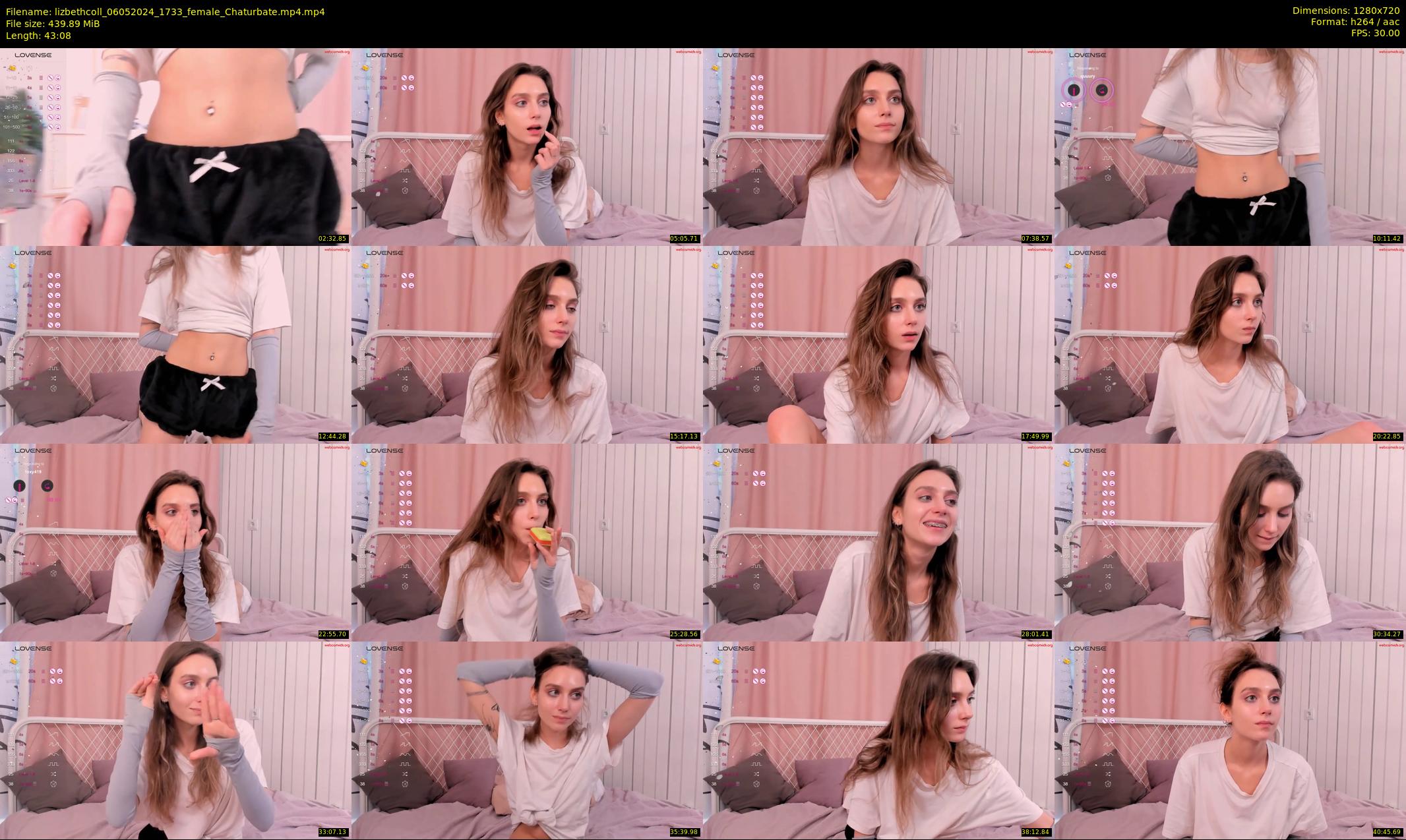 lizbethcoll — 44 minute Chaturbate female cam show recording, 720p, May 6, 2024