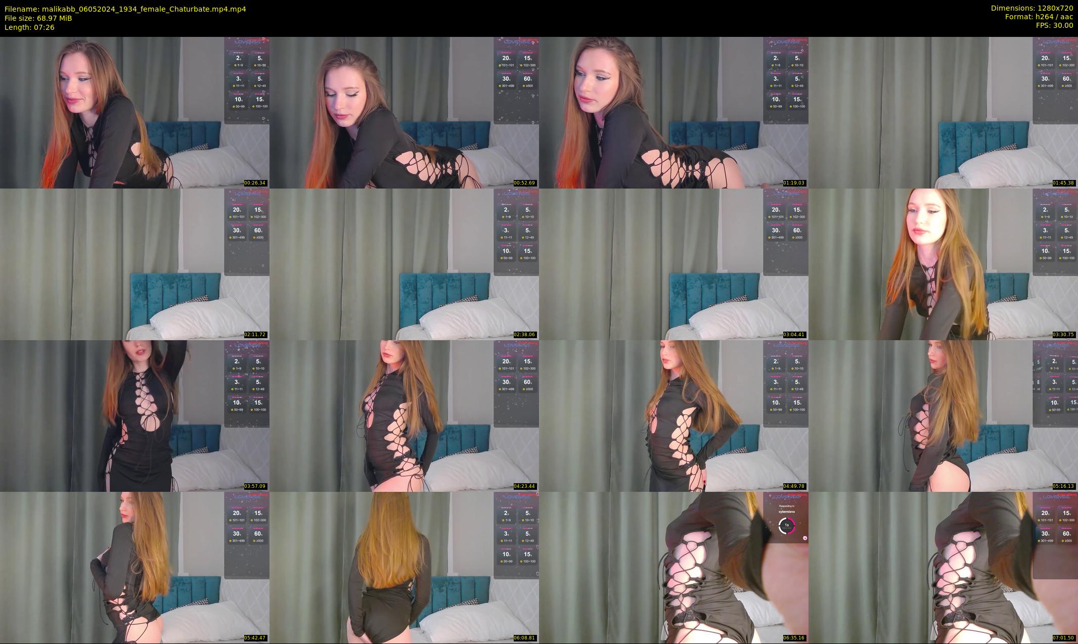 malikabb — 8 minute Chaturbate female cam show recording, 720p, May 6, 2024