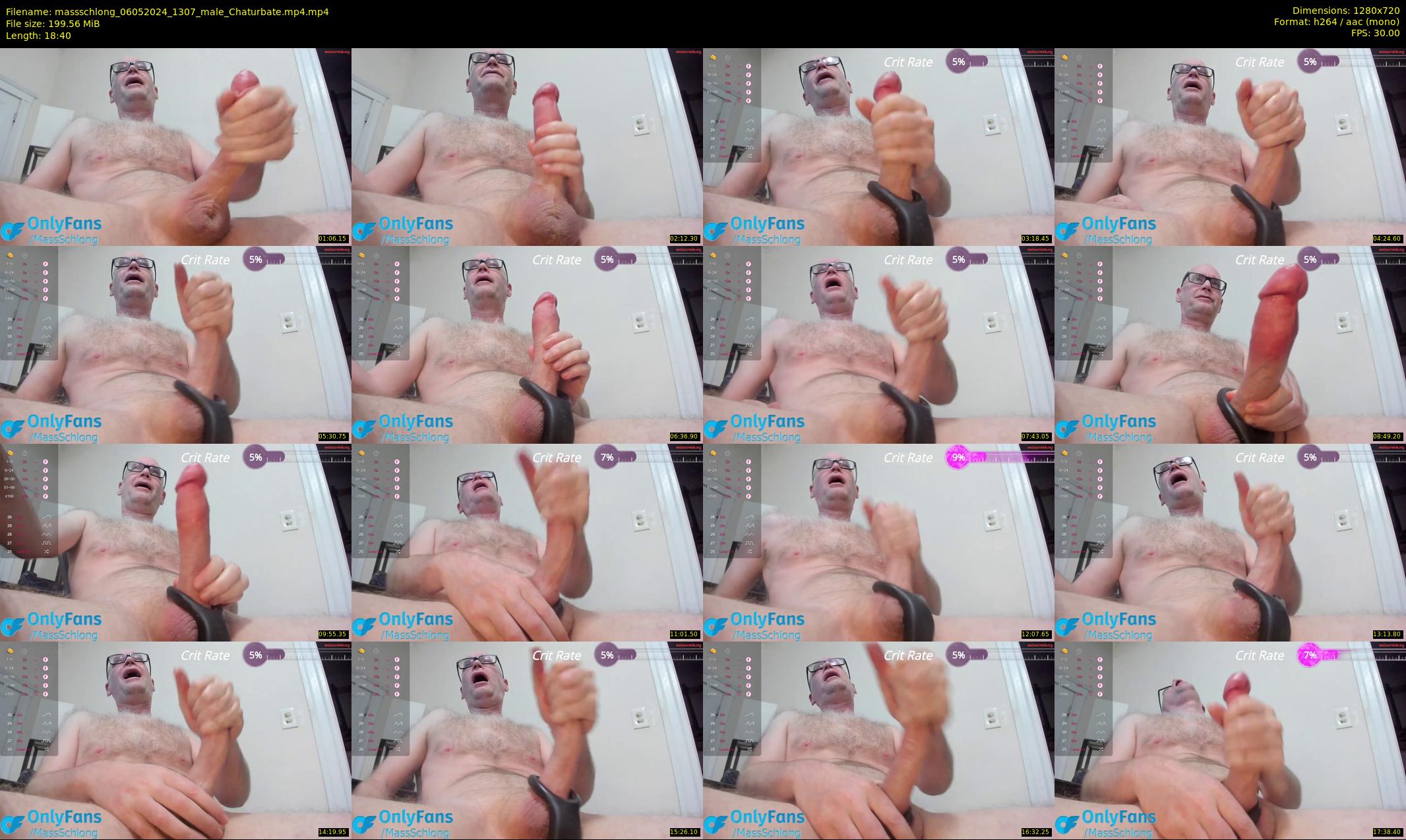 massschlong — 19 minute Chaturbate male cam show recording, 720p, May 6, 2024