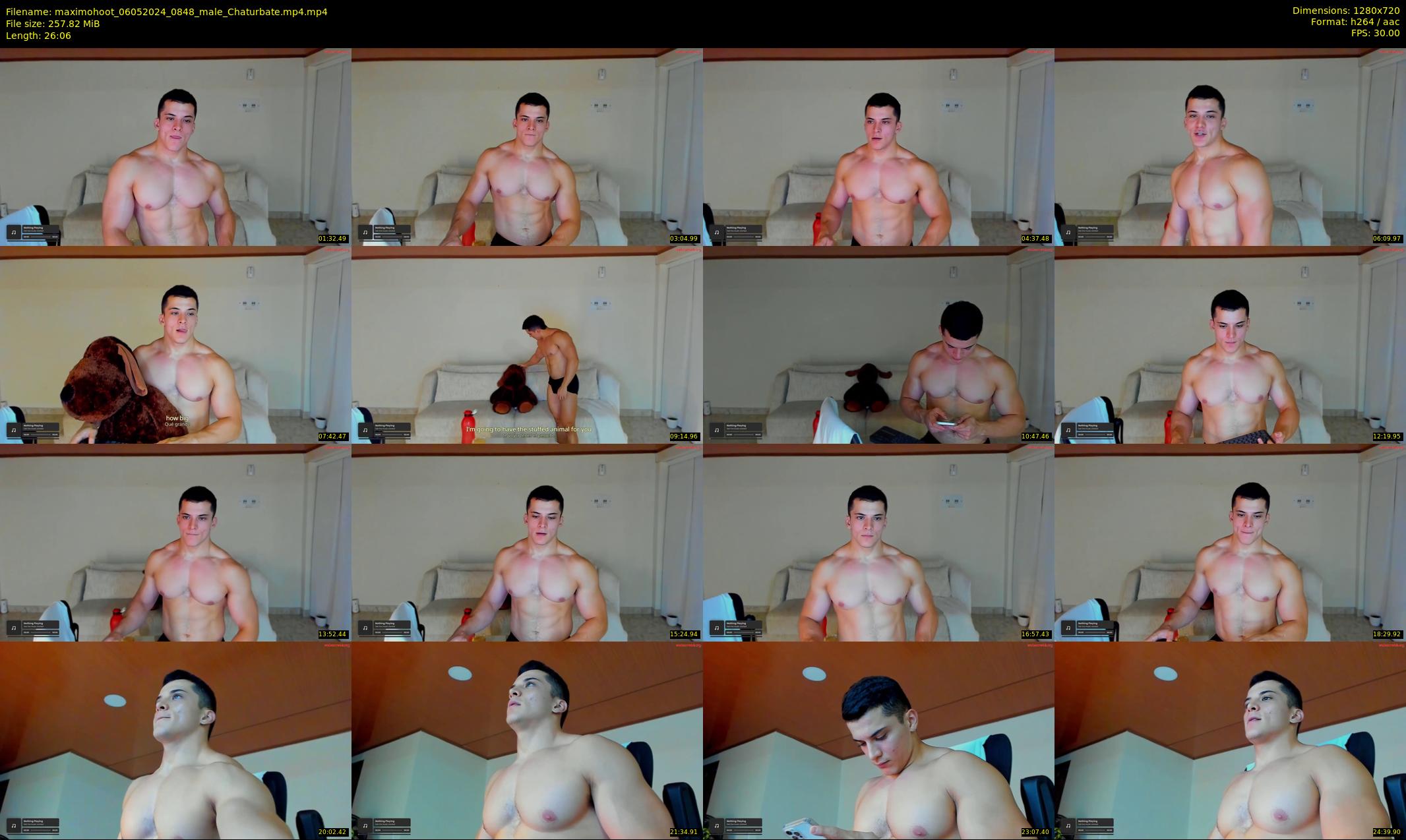 maximohoot — 27 minute Chaturbate male cam show recording, 720p, May 6, 2024