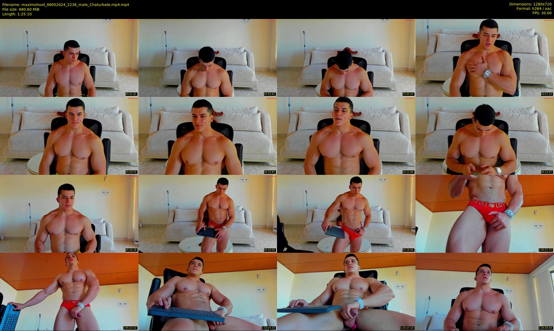 maximohoot — 86 minute Chaturbate male cam show recording, 720p, May 6, 2024