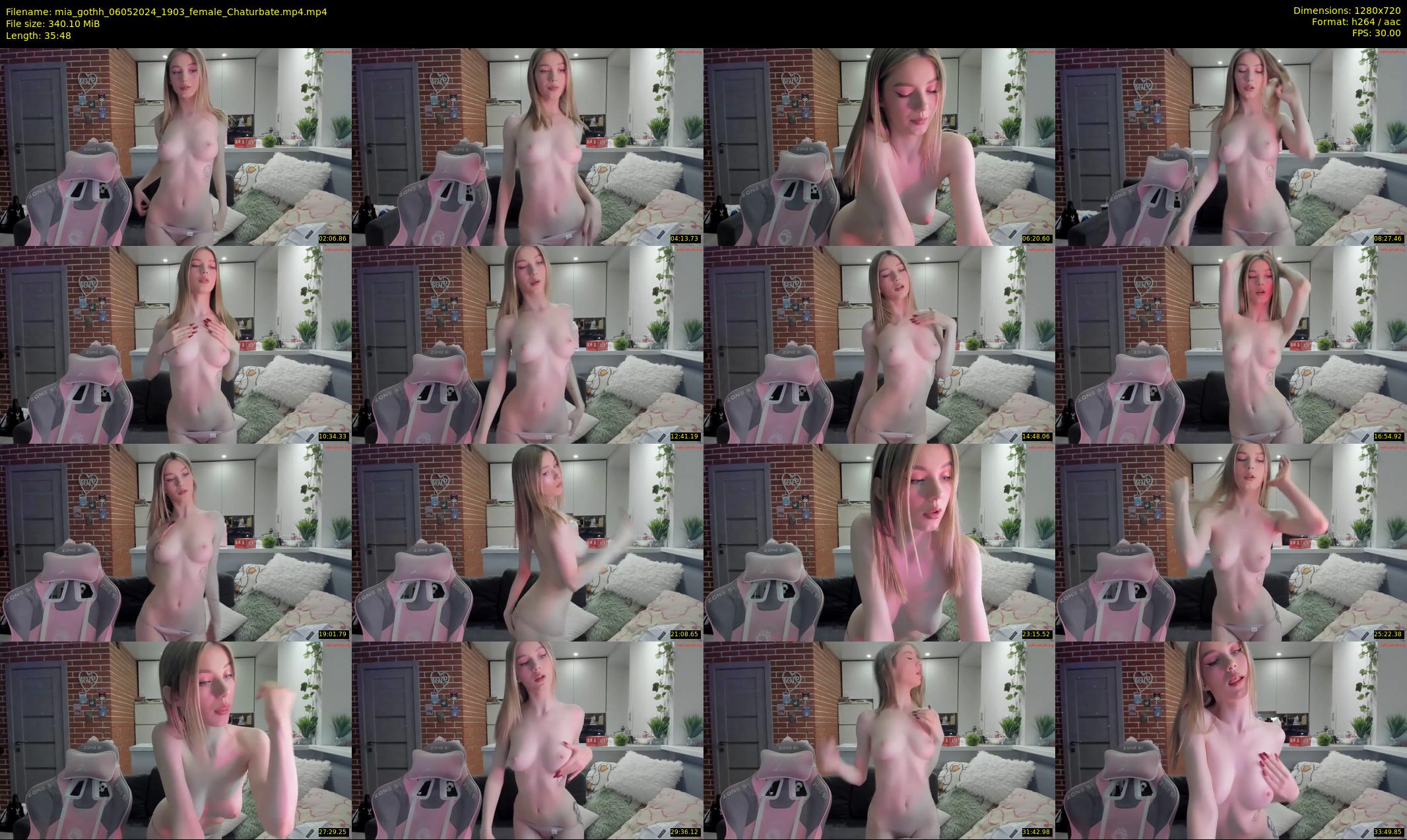 mia_gothh — 36 minute Chaturbate female cam show recording, 720p, May 6, 2024