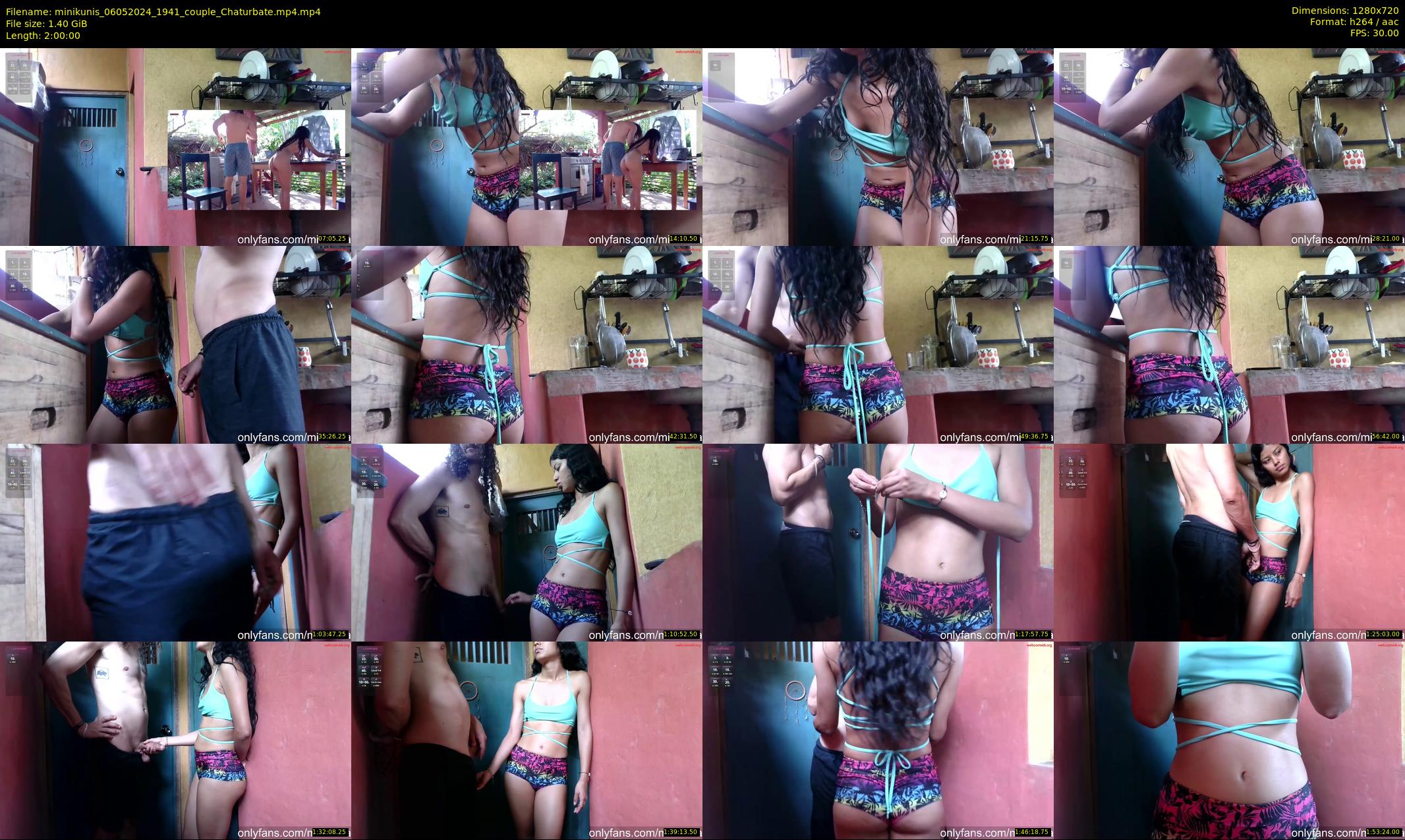 minikunis — 120 minute Chaturbate couple cam show recording, 720p, May 6, 2024