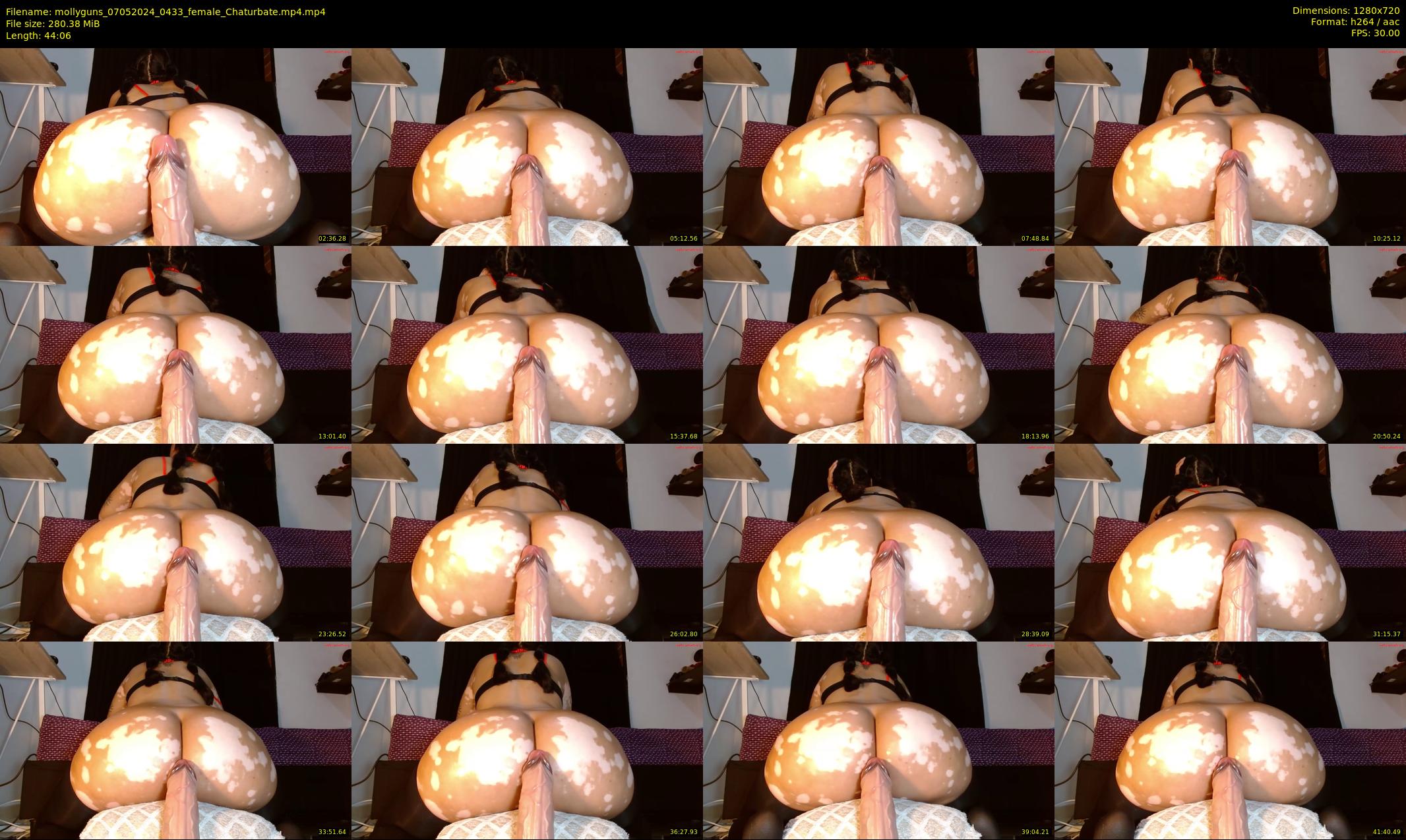 mollyguns — 45 minute Chaturbate female cam show recording, 720p, May 7, 2024