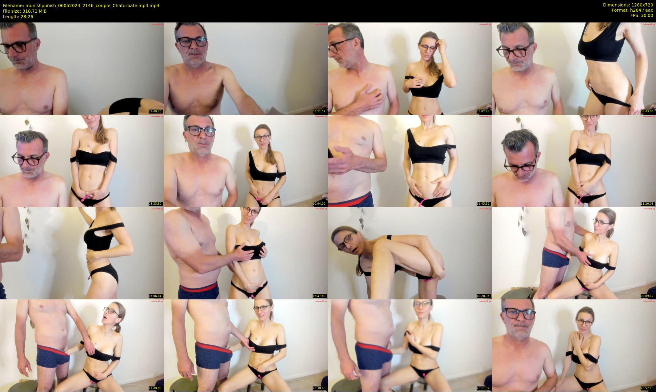 munishpunish — 29 minute Chaturbate couple cam show recording, 720p, May 6, 2024