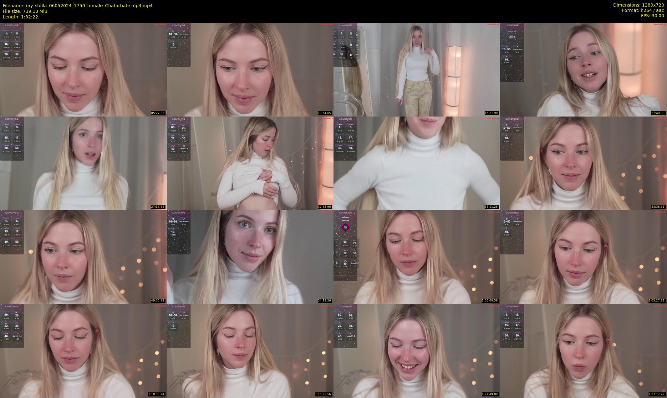 my_stella — 93 minute Chaturbate female cam show recording, 720p, May 6, 2024