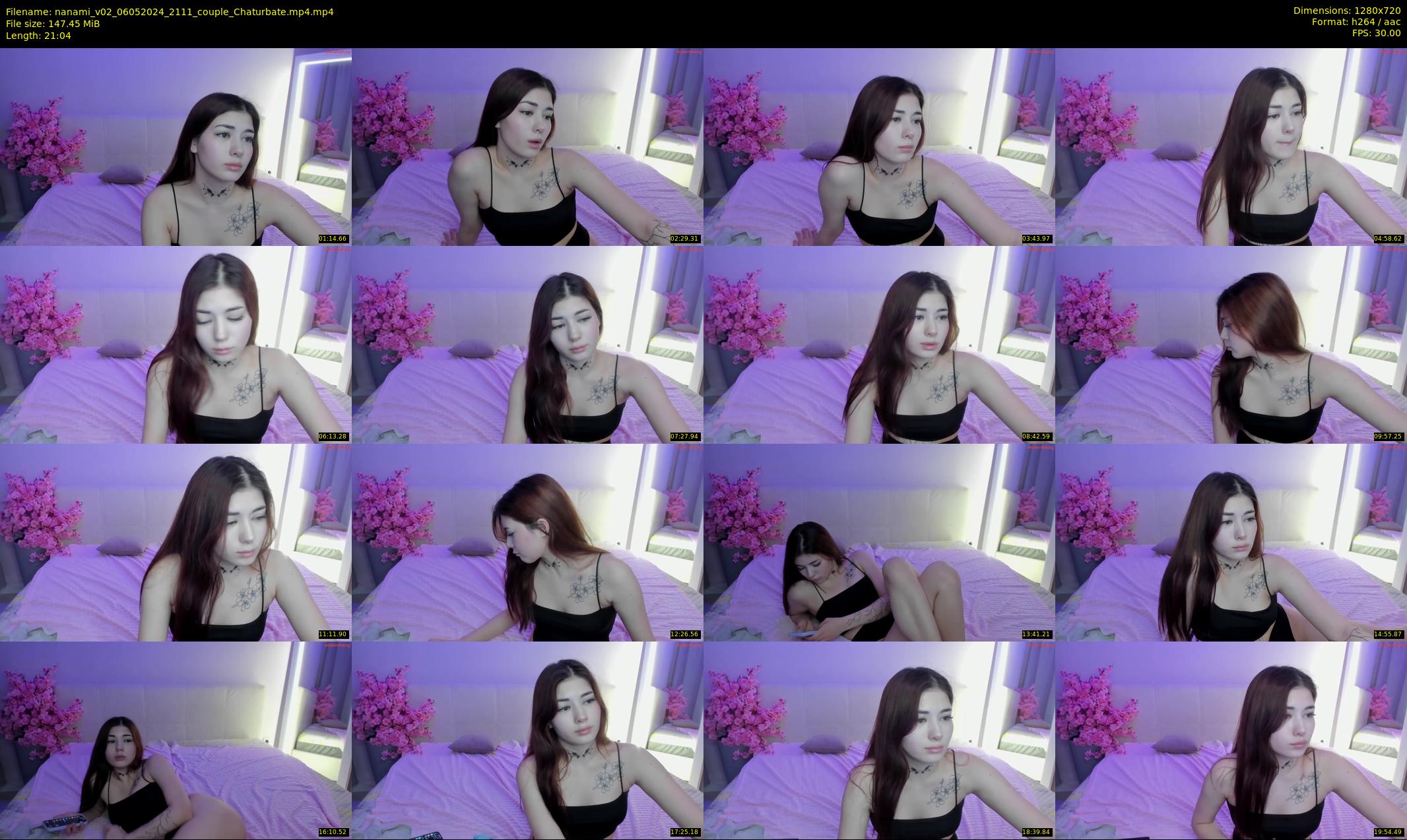 nanami_v02 — 22 minute Chaturbate couple cam show recording, 720p, May 6, 2024