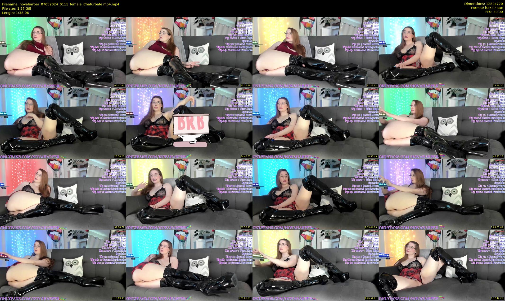 novaharper — 99 minute Chaturbate female cam show recording, 720p, May 7, 2024