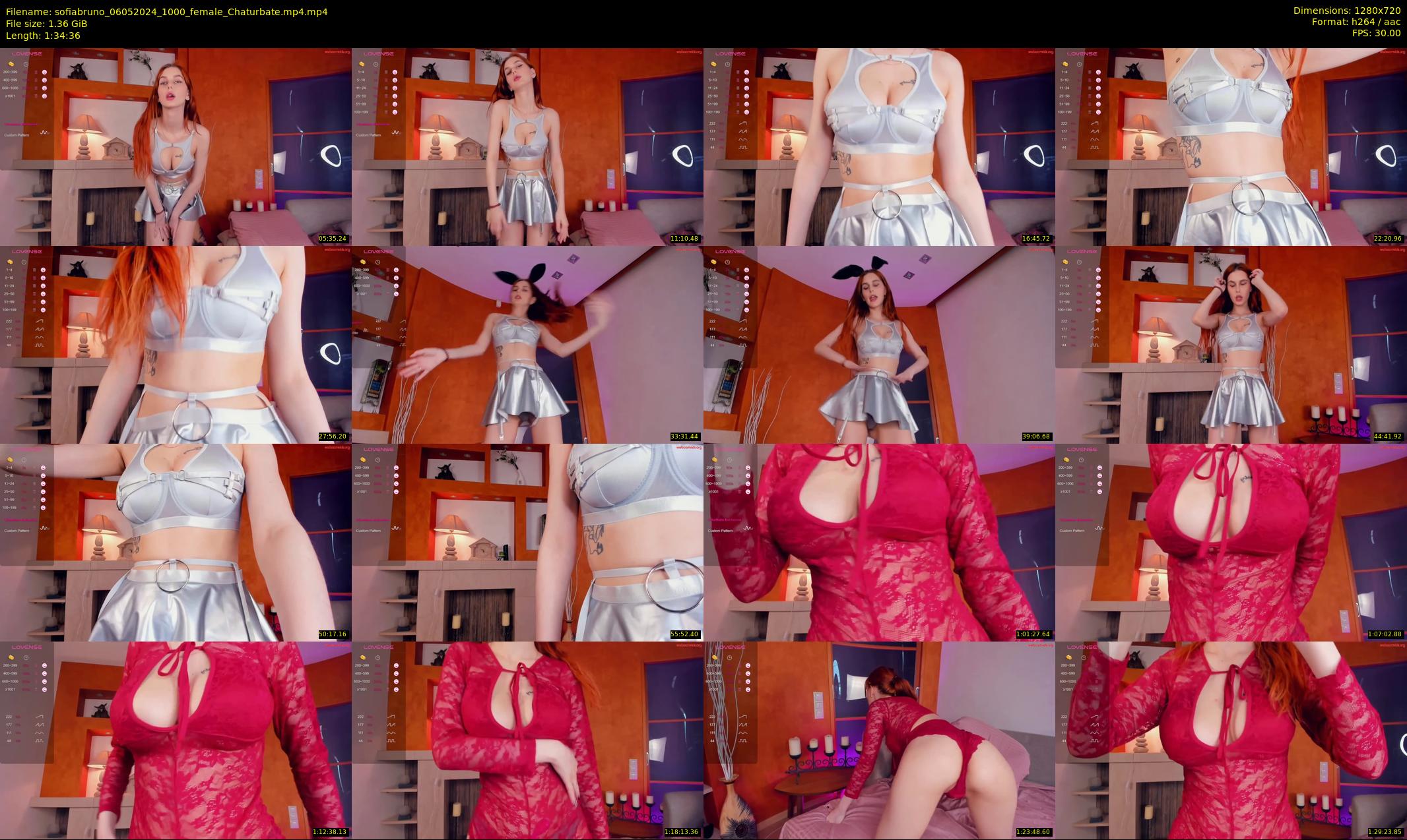 sofiabruno — 95 minute Chaturbate female cam show recording, 720p, May 6, 2024