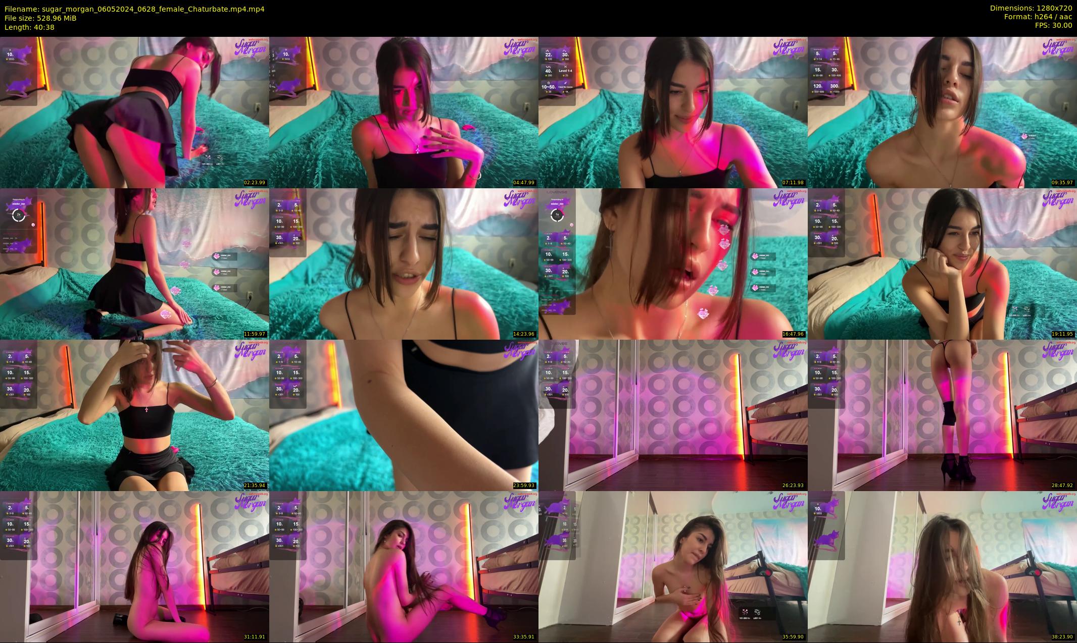 sugar_morgan — 41 minute Chaturbate female cam show recording, 720p, May 6, 2024