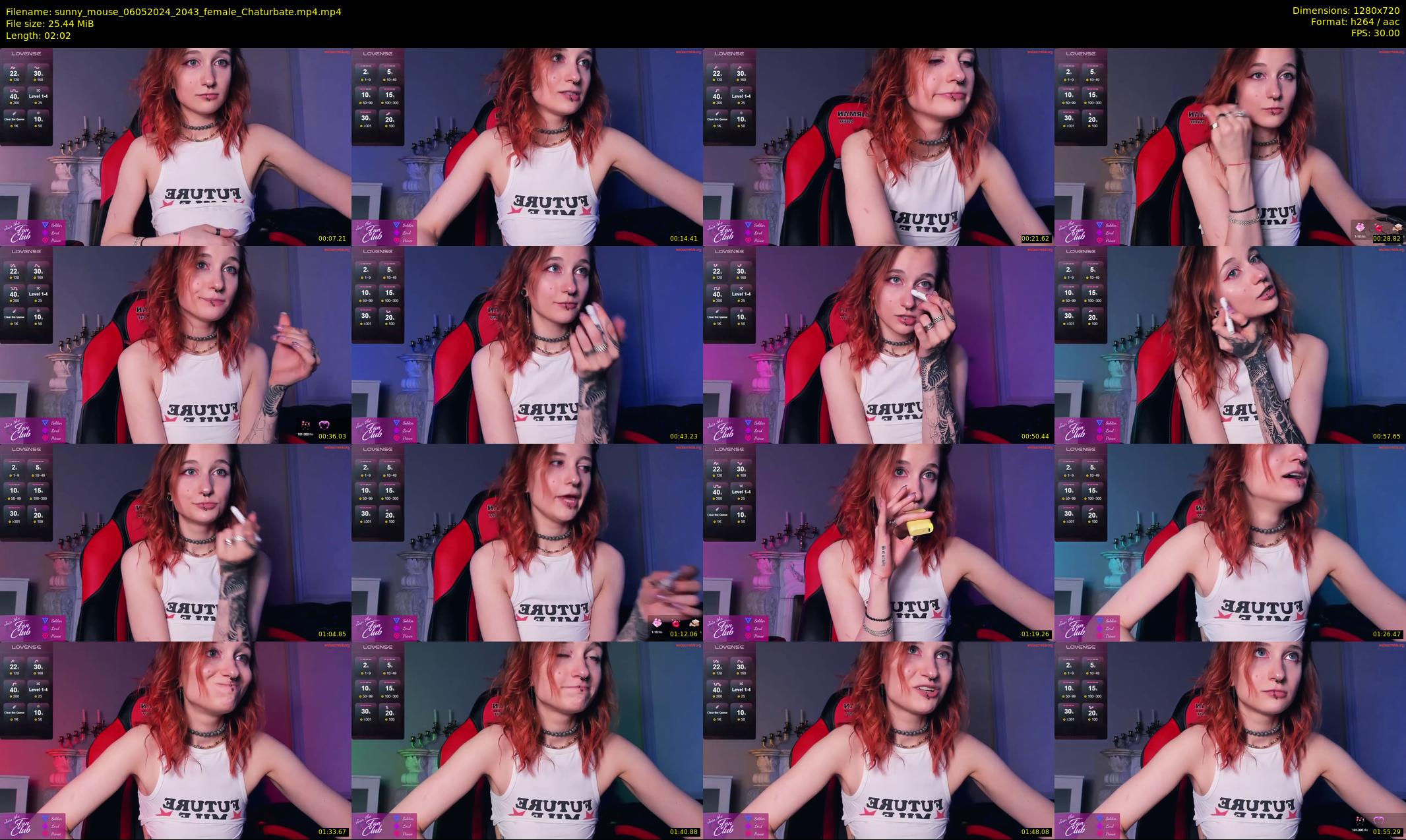 sunny_mouse — 3 minute Chaturbate female cam show recording, 720p, May 6, 2024