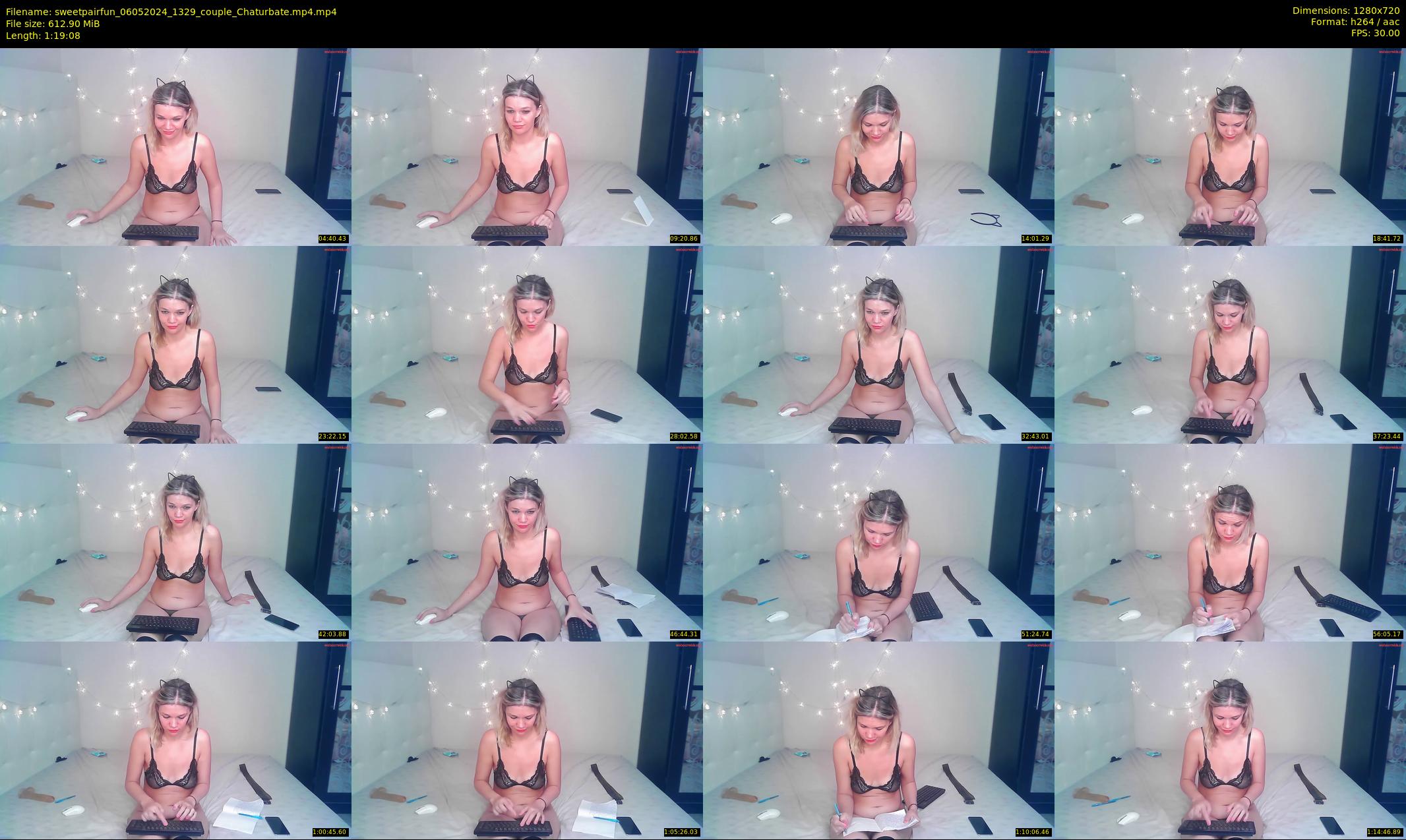 sweetpairfun — 80 minute Chaturbate couple cam show recording, 720p, May 6, 2024