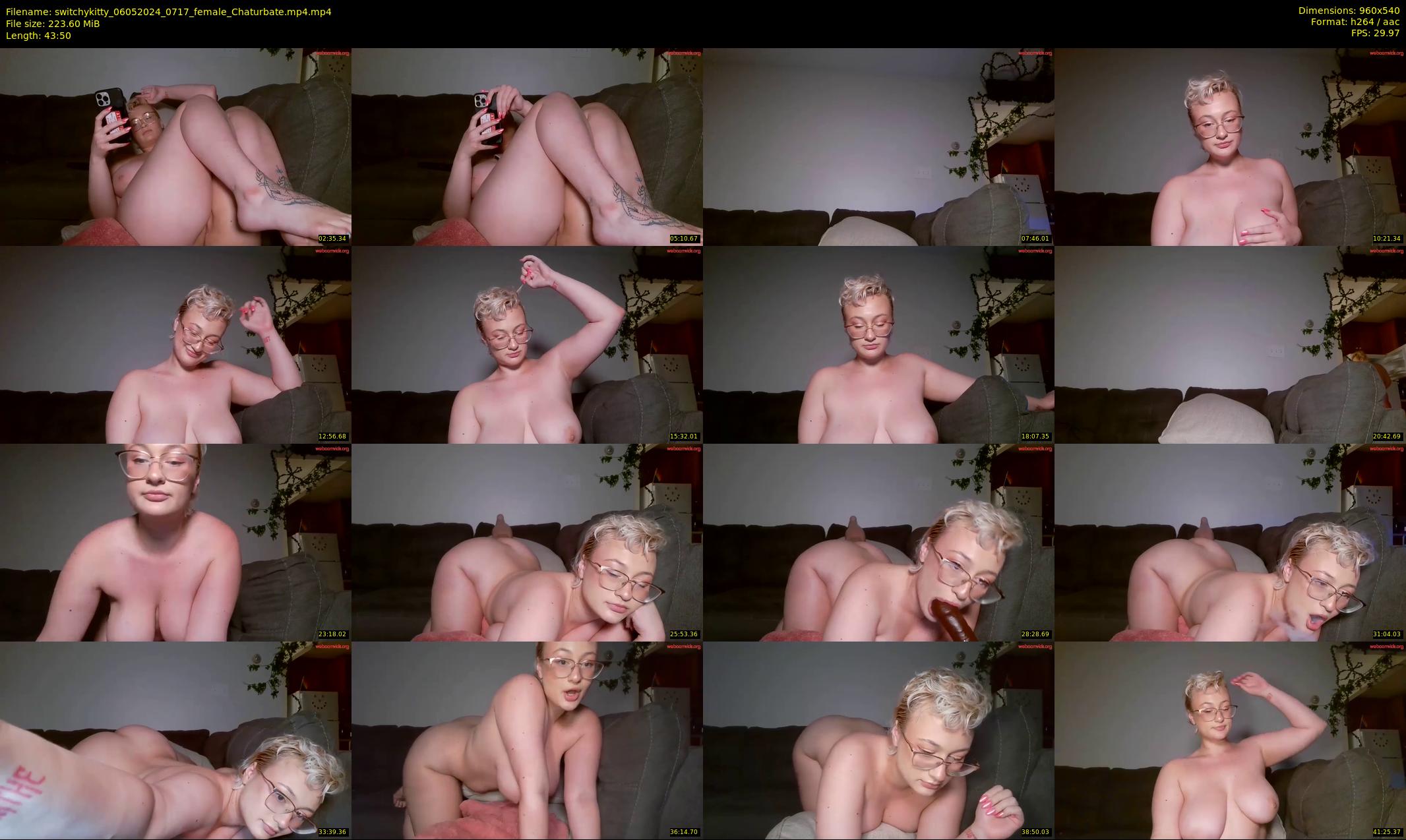 switchykitty — 44 minute Chaturbate female cam show recording, 480p, May 6, 2024
