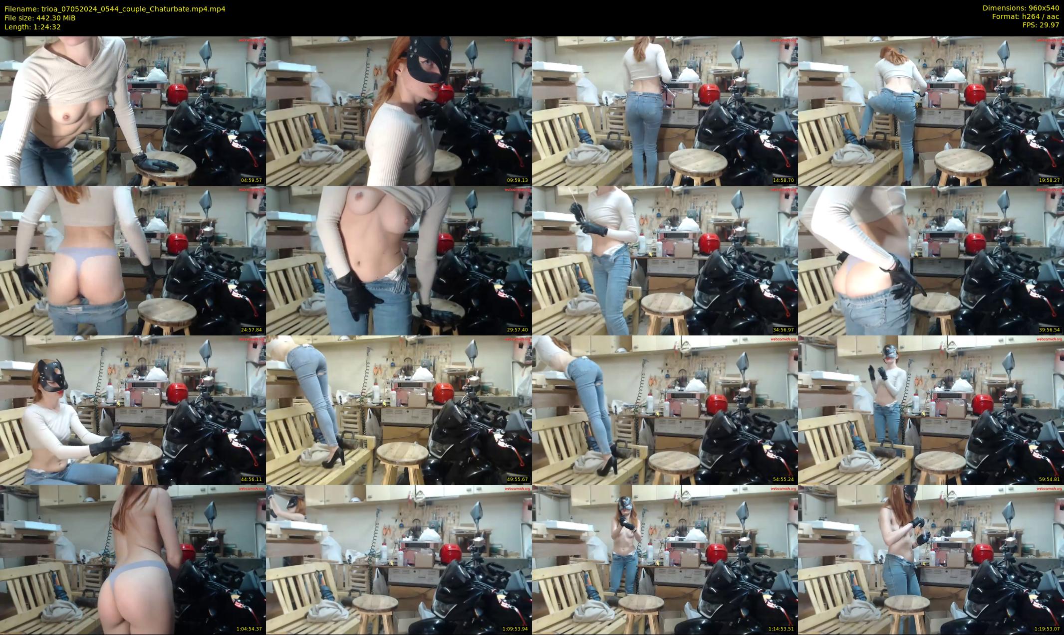 trioa — 85 minute Chaturbate couple cam show recording, 480p, May 7, 2024
