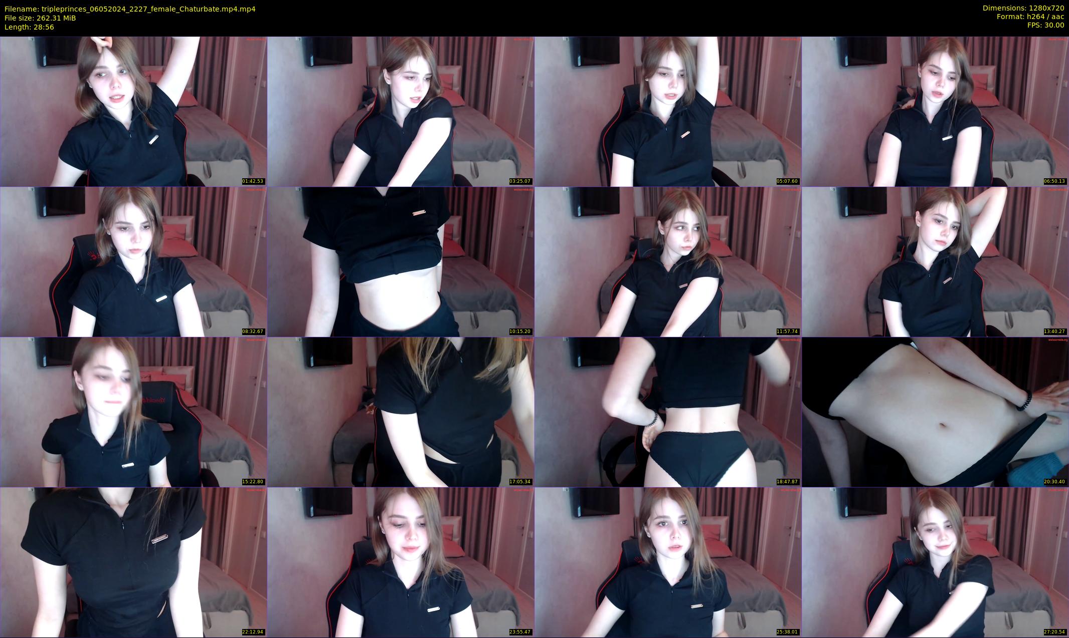 tripleprinces — 29 minute Chaturbate female cam show recording, 720p, May 6, 2024