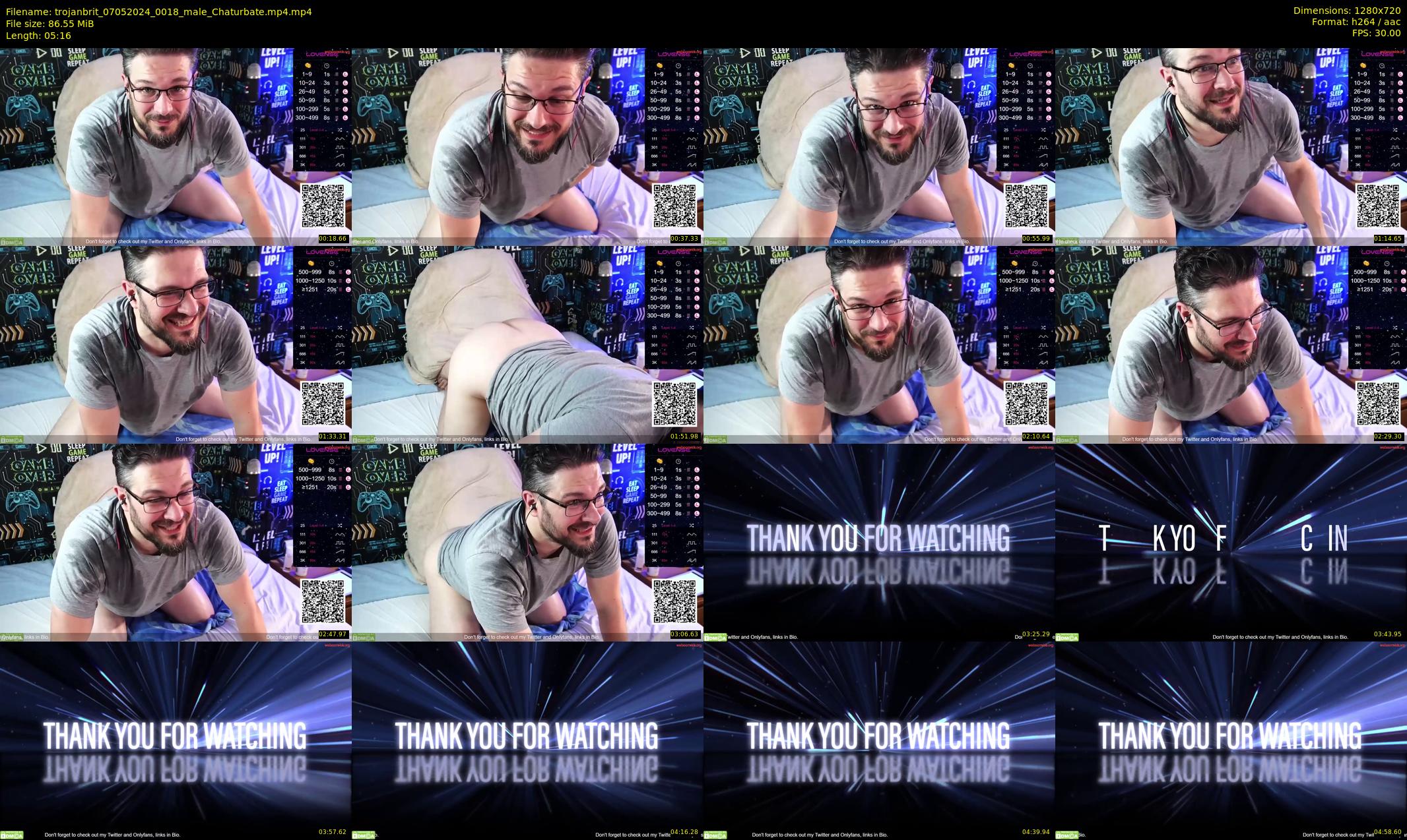 trojanbrit — 6 minute Chaturbate male cam show recording, 720p, May 7, 2024