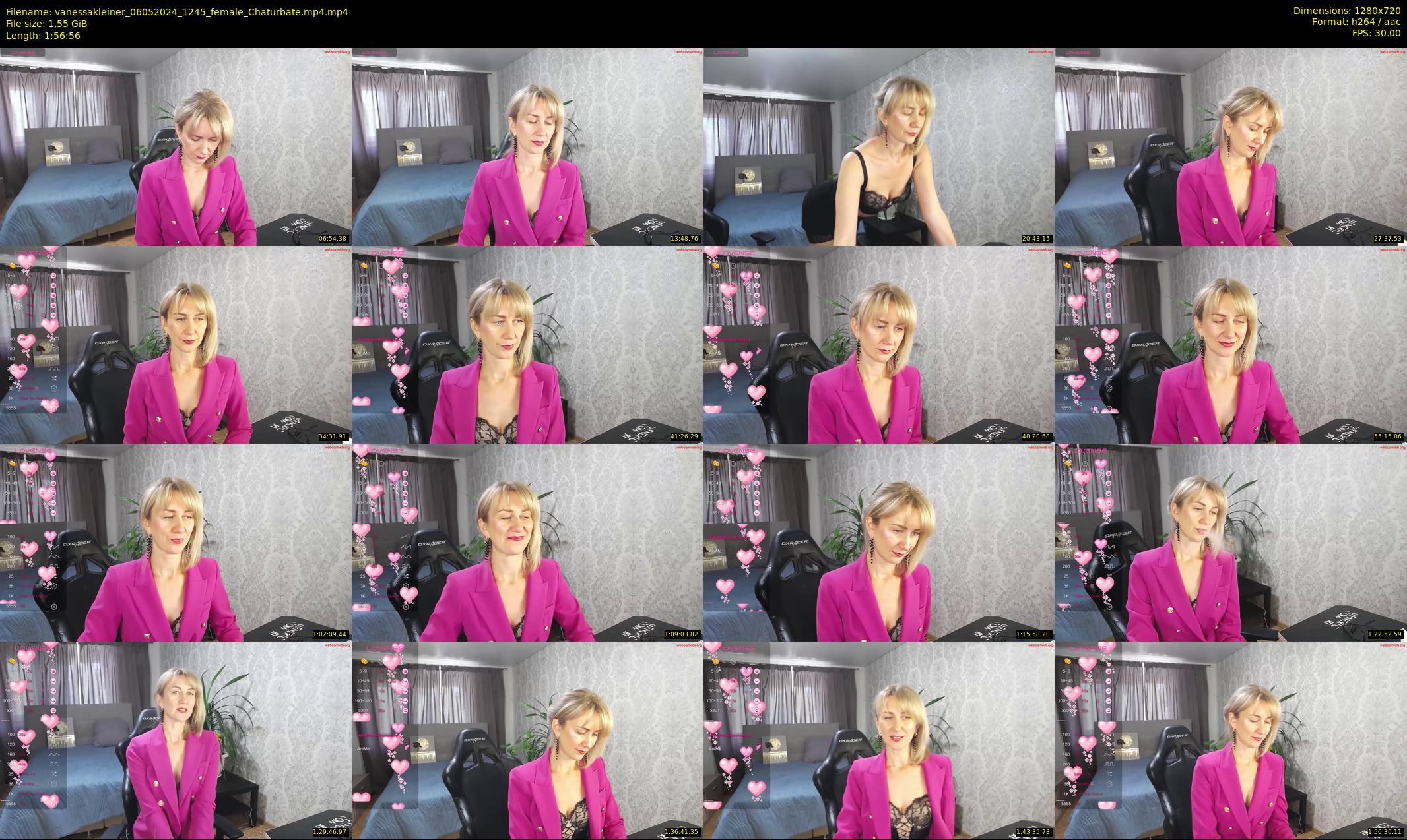 vanessakleiner — 117 minute Chaturbate female cam show recording, 720p, May 6, 2024