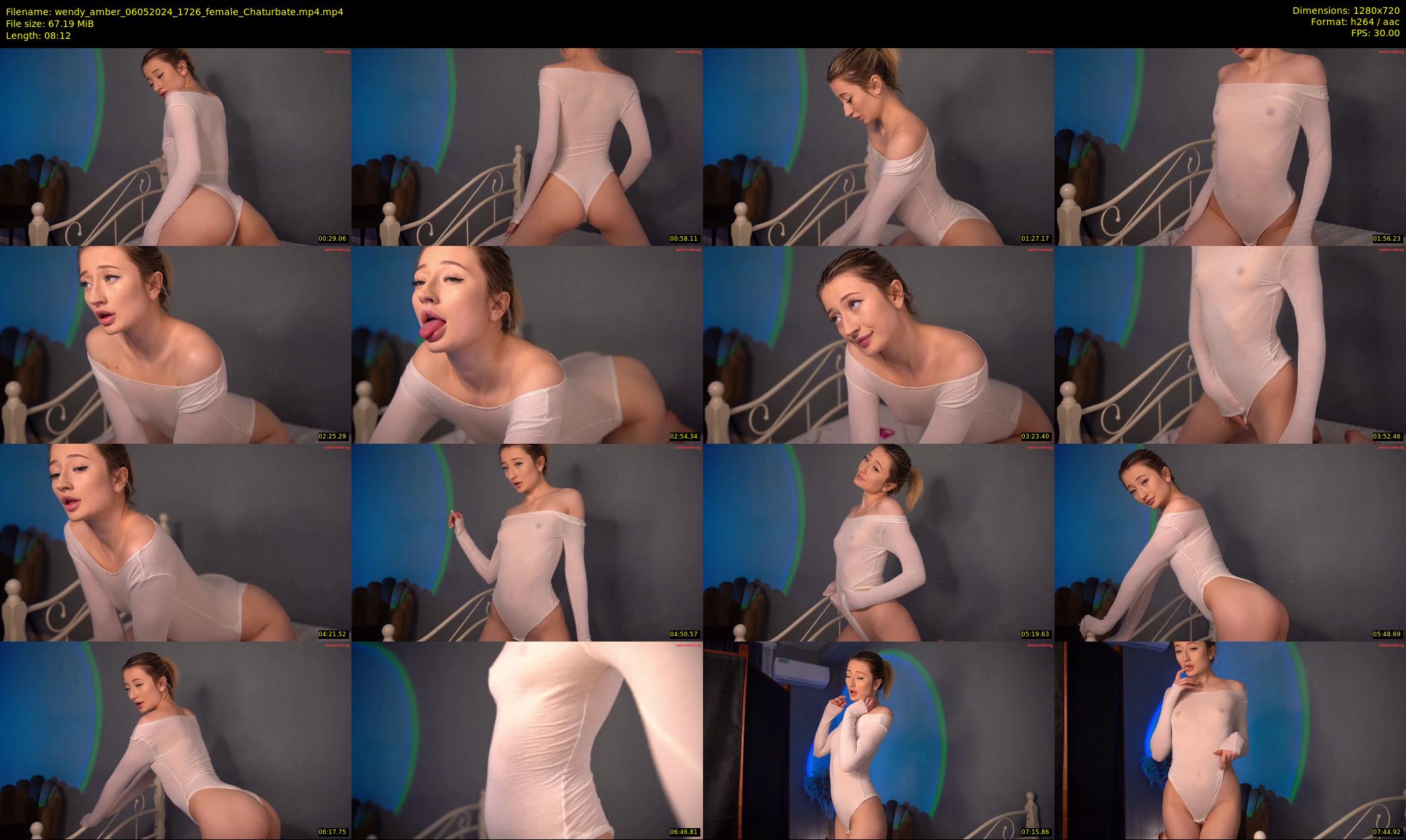 wendy_amber — 9 minute Chaturbate female cam show recording, 720p, May 6, 2024