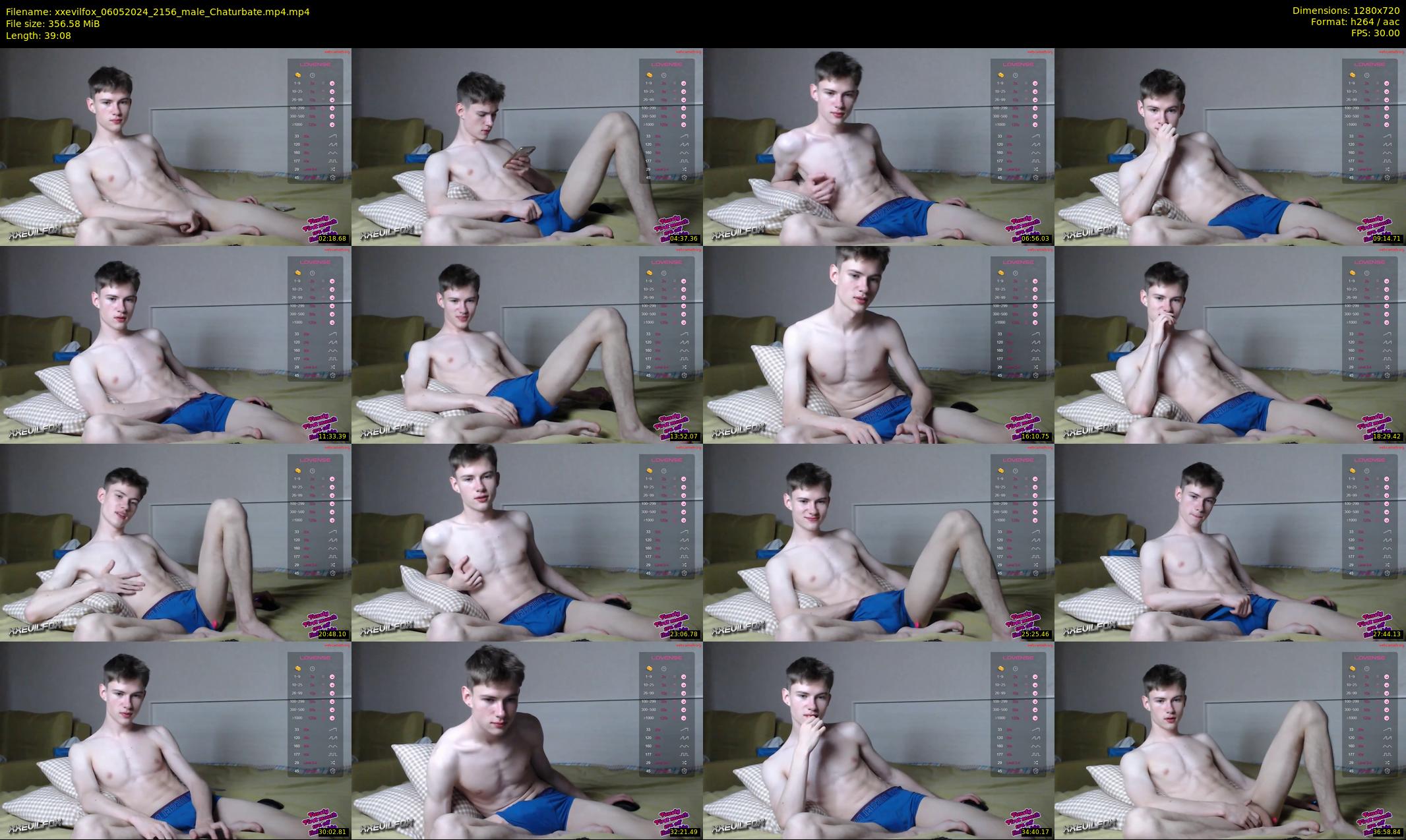 xxevilfox — 40 minute Chaturbate male cam show recording, 720p, May 6, 2024