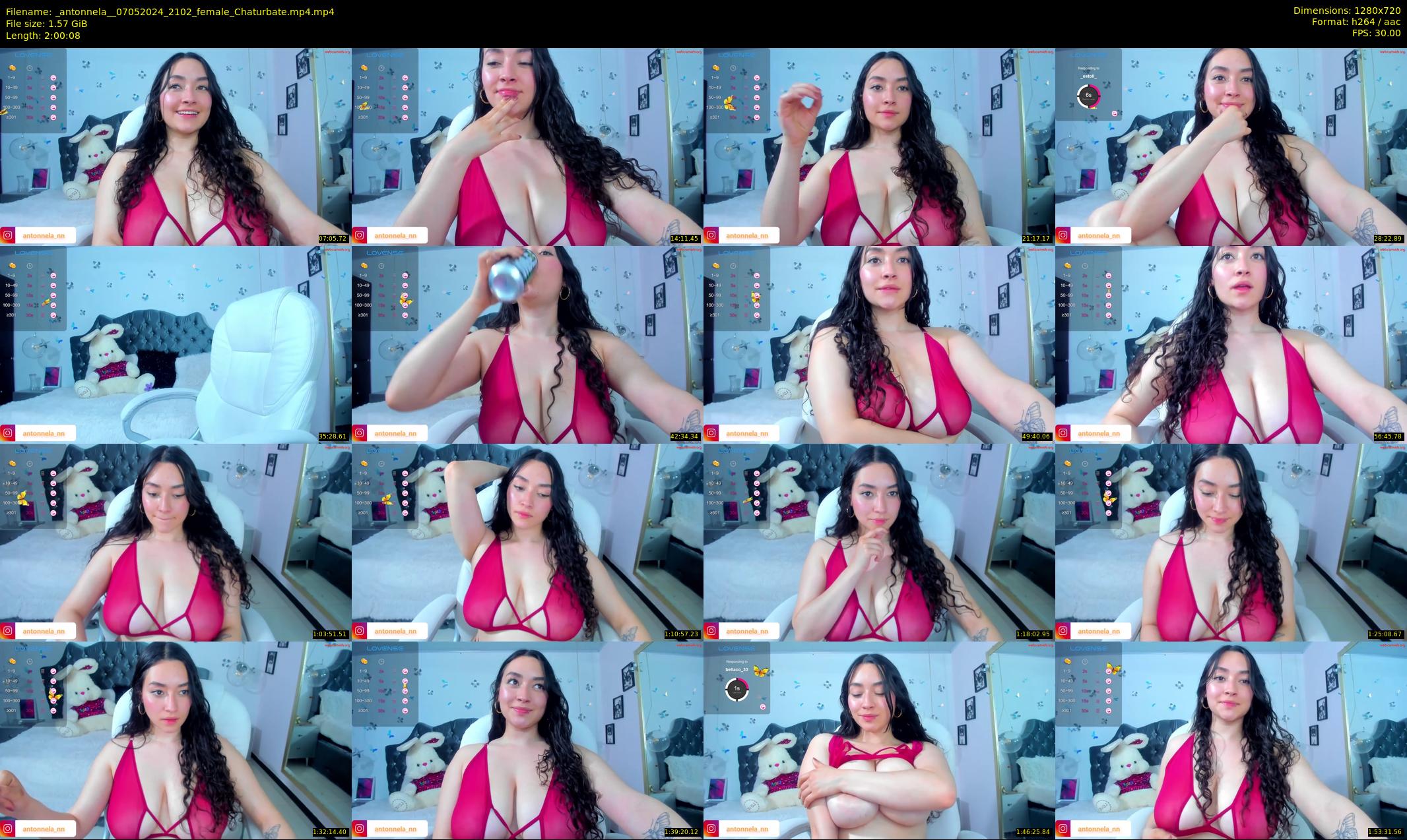_antonnela_ — 121 minute Chaturbate female cam show recording, 720p, May 7, 2024