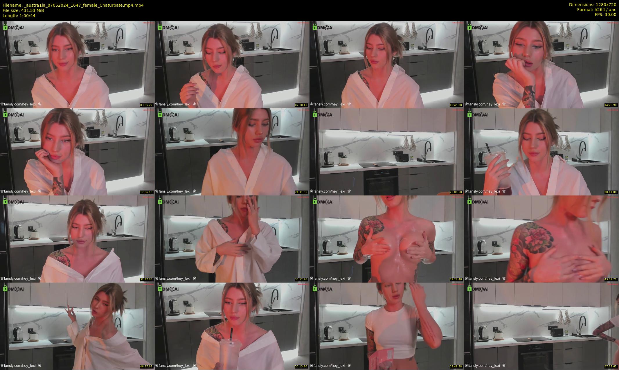 _austra1ia — 61 minute Chaturbate female cam show recording, 720p, May 7, 2024