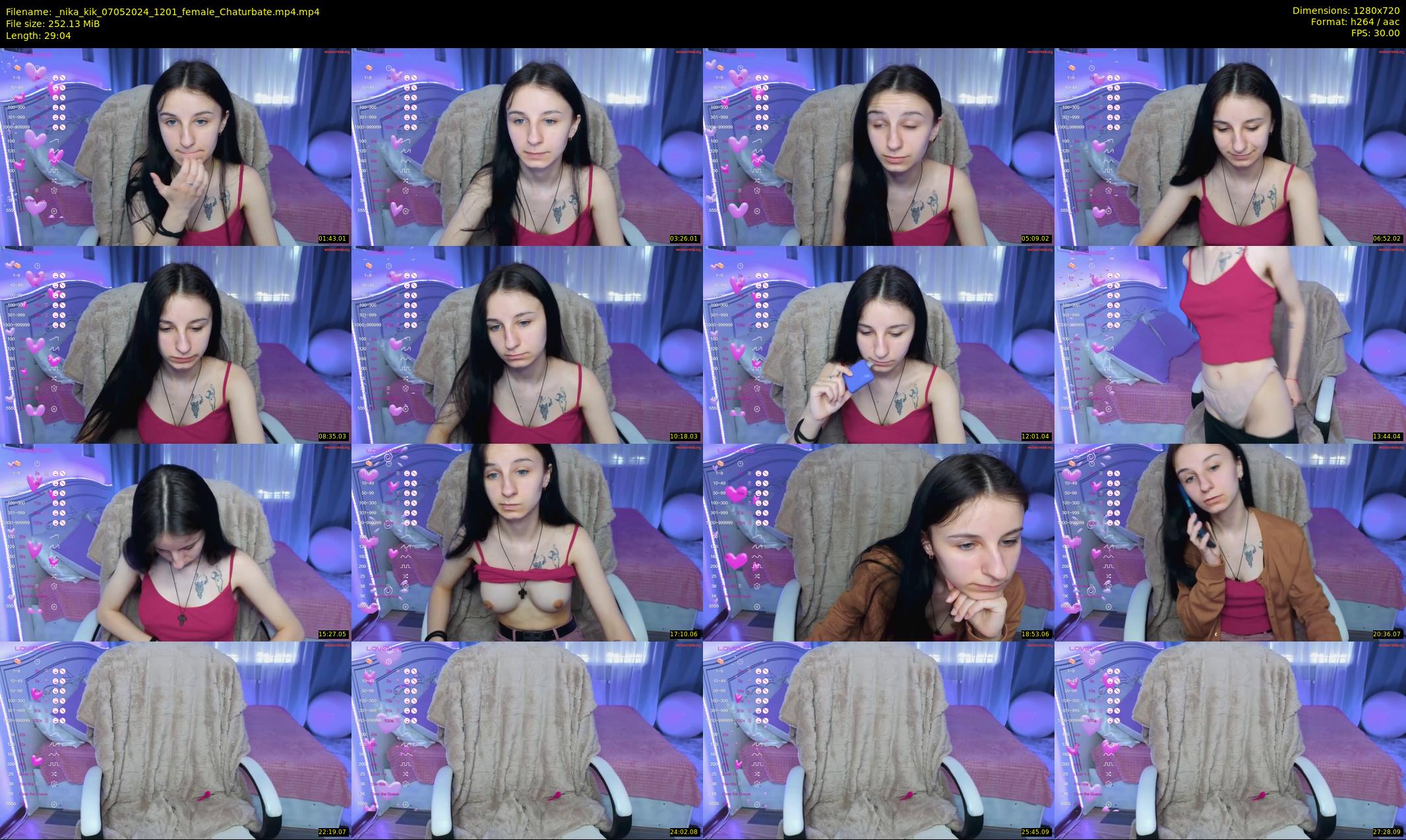 _nika_kik — 30 minute Chaturbate female cam show recording, 720p, May 7, 2024