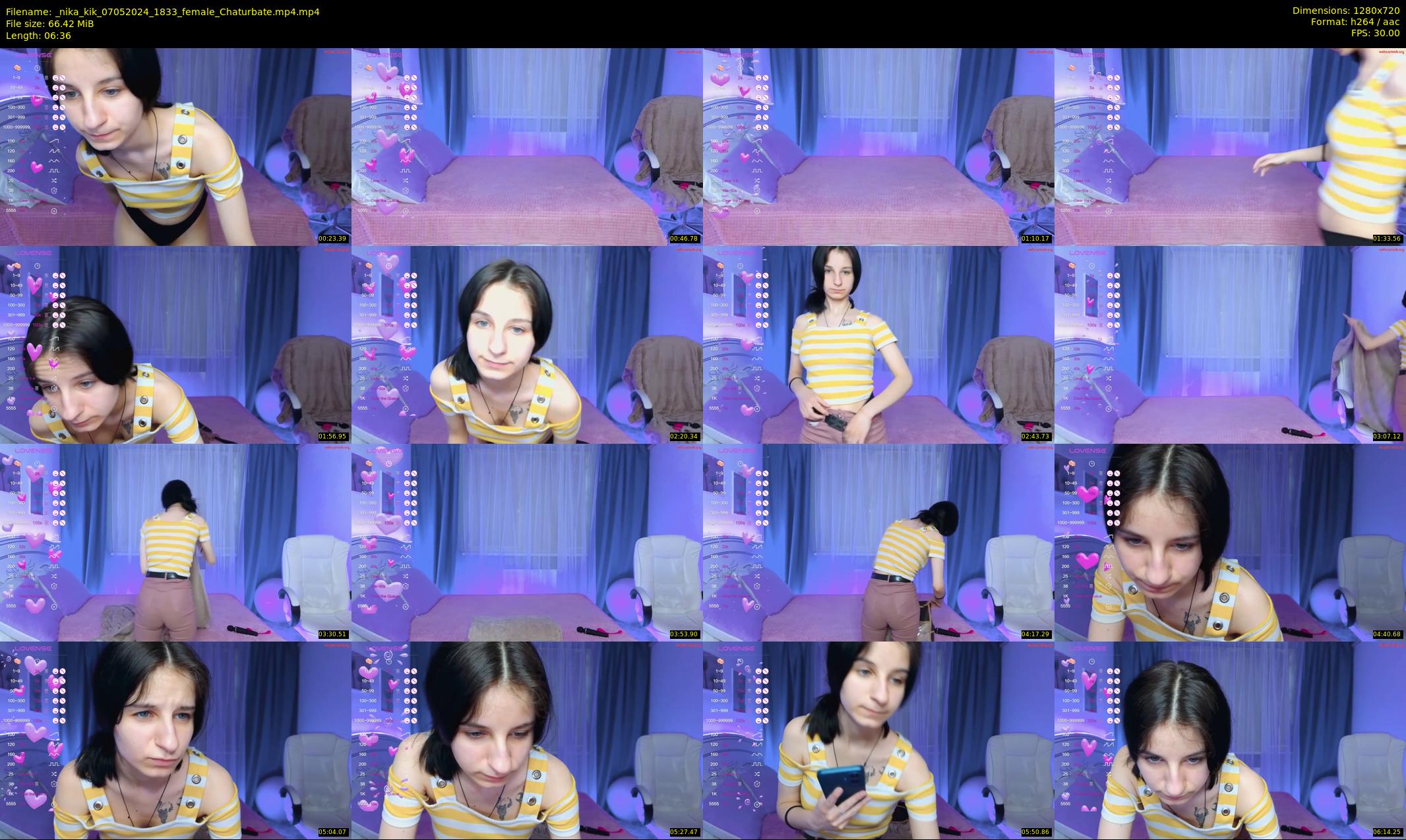 _nika_kik — 7 minute Chaturbate female cam show recording, 720p, May 7, 2024