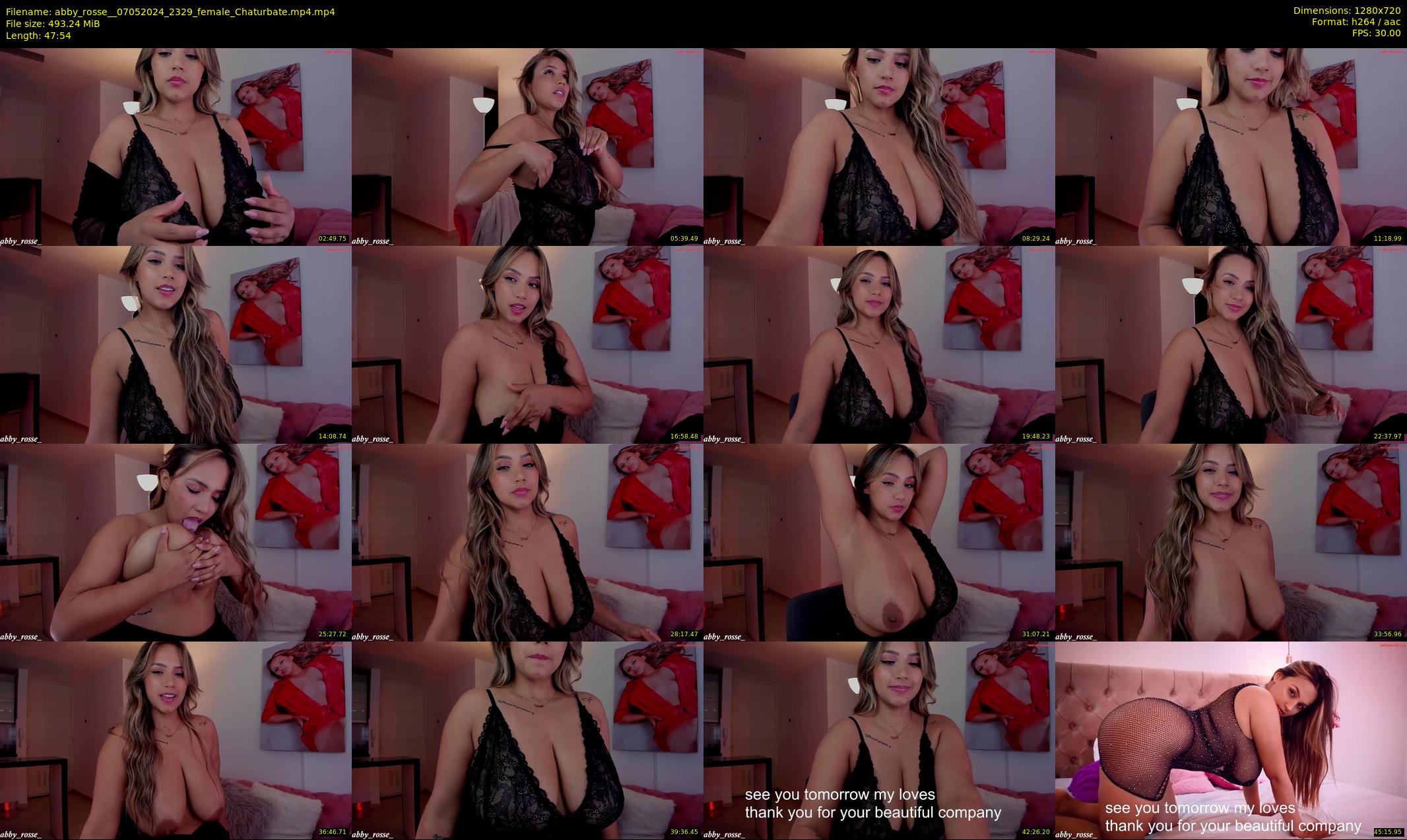 abby_rosse_ — 48 minute Chaturbate female cam show recording, 720p, May 7, 2024