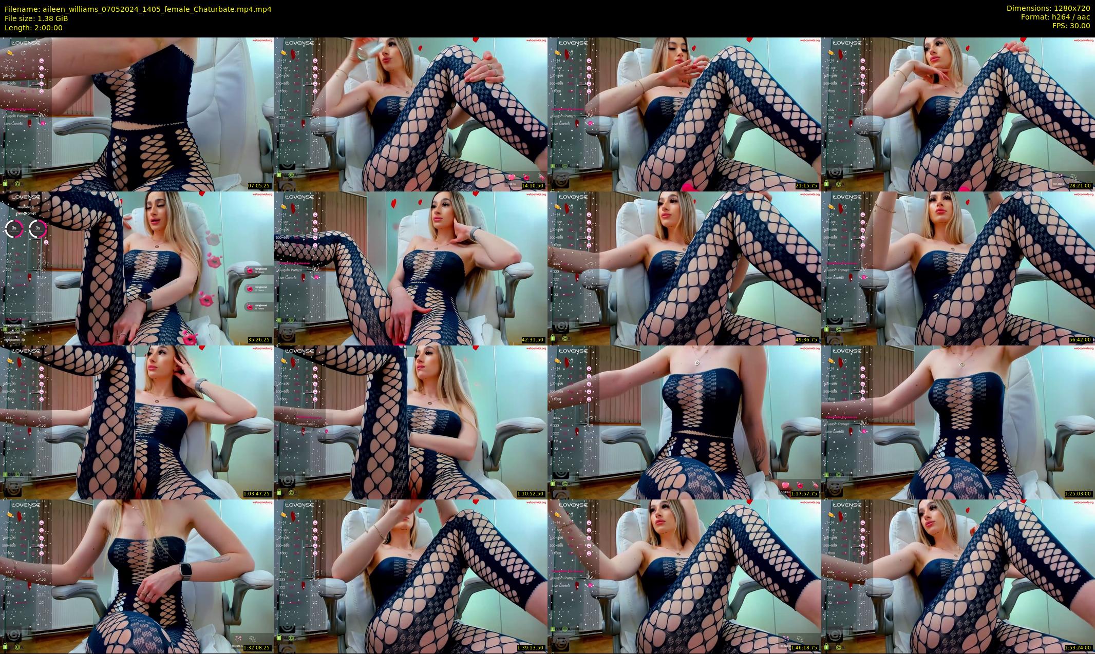 aileen_williams — 120 minute Chaturbate female cam show recording, 720p, May 7, 2024