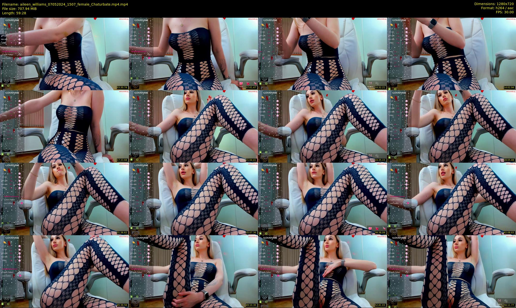 aileen_williams — 60 minute Chaturbate female cam show recording, 720p, May 7, 2024