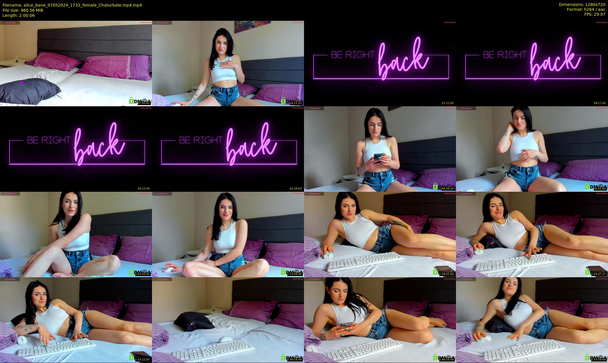 alice_bane — 121 minute Chaturbate female cam show recording, 720p, May 7, 2024