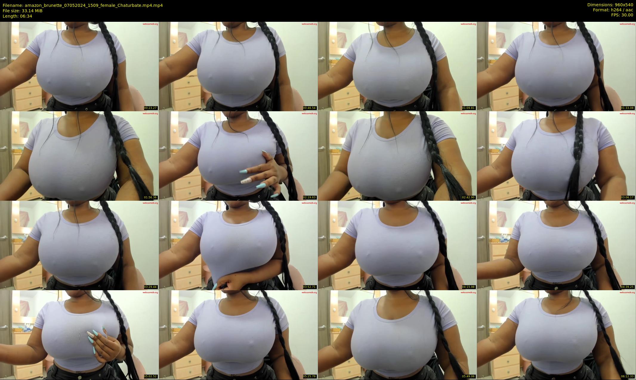 amazon_brunette — 7 minute Chaturbate female cam show recording, 480p, May 7, 2024