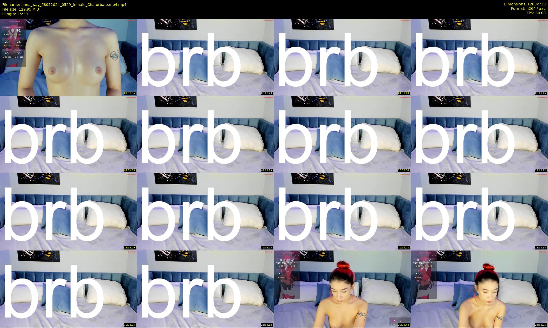 anna_way — 26 minute Chaturbate female cam show recording, 720p, May 8, 2024