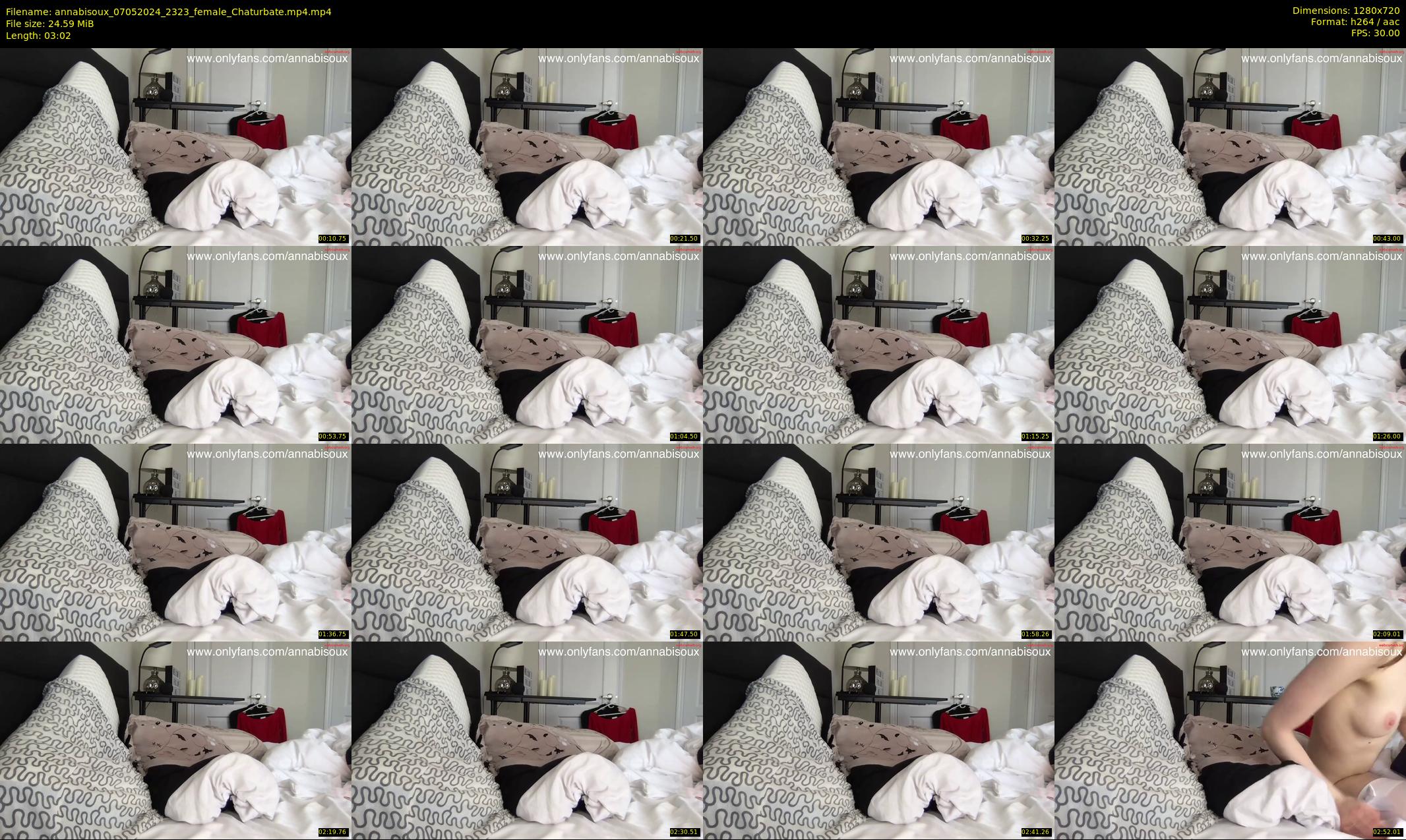 annabisoux — 4 minute Chaturbate female cam show recording, 720p, May 7, 2024