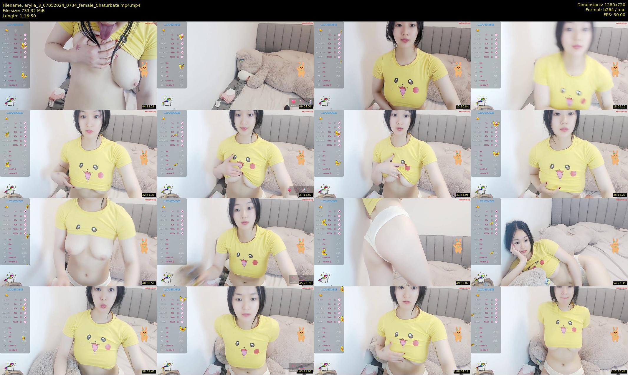 arylia_3 — 77 minute Chaturbate female cam show recording, 720p, May 7, 2024
