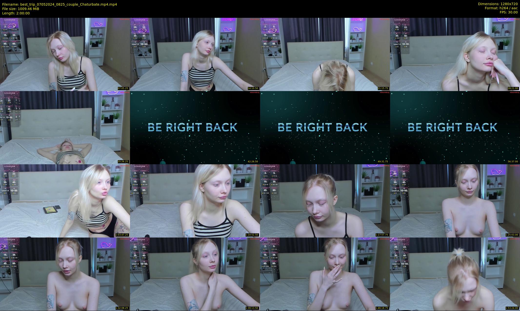 best_trip — 120 minute Chaturbate couple cam show recording, 720p, May 7, 2024