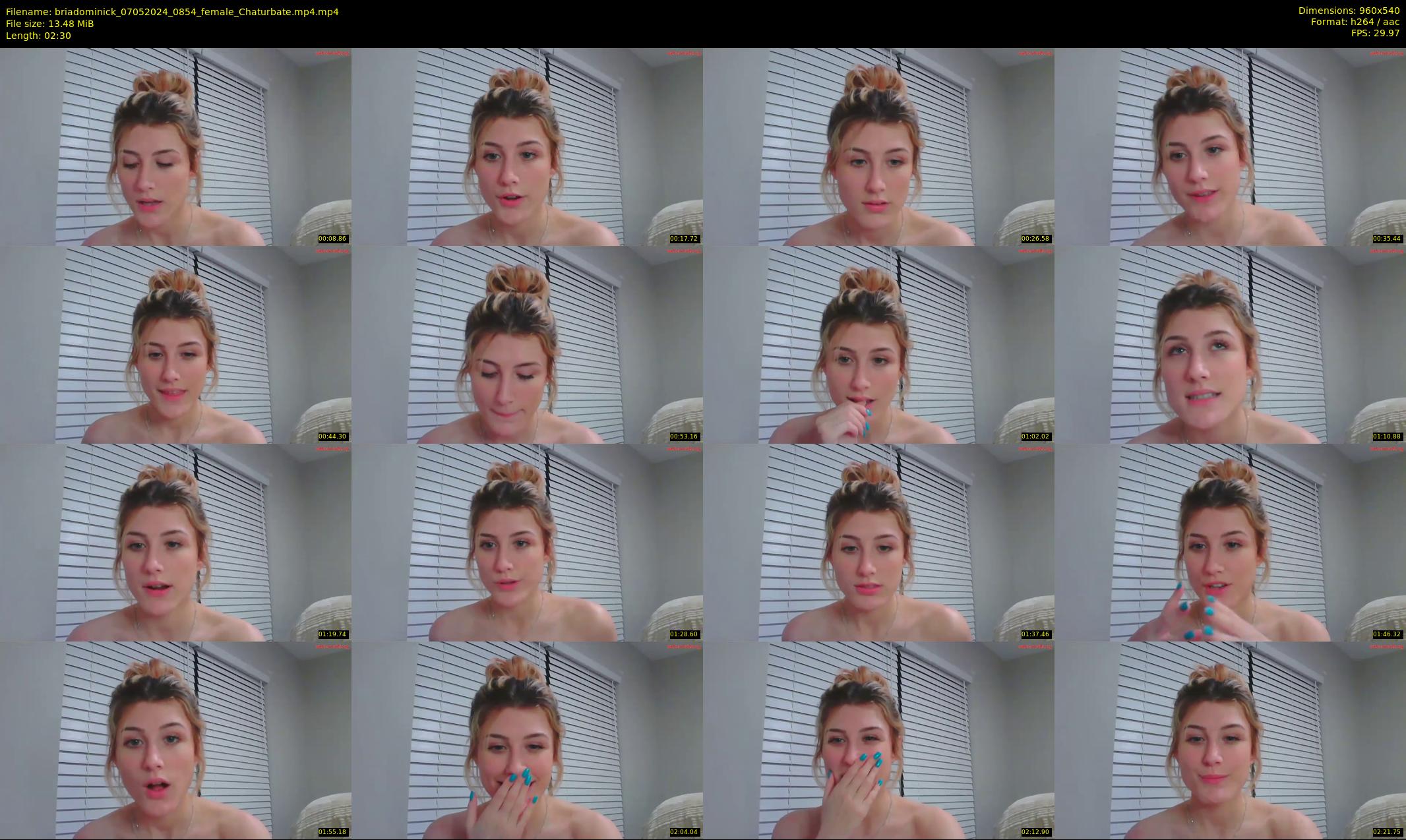 briadominick — 3 minute Chaturbate couple cam show recording, 480p, May 7, 2024
