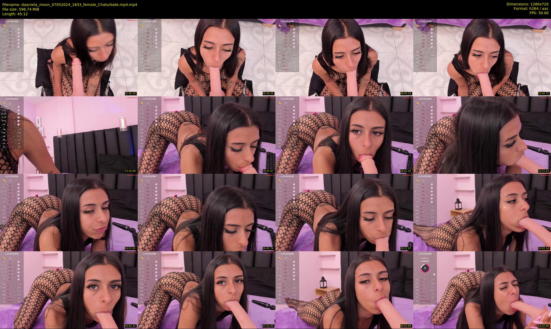 daaniela_moon — 46 minute Chaturbate female cam show recording, 720p, May 7, 2024