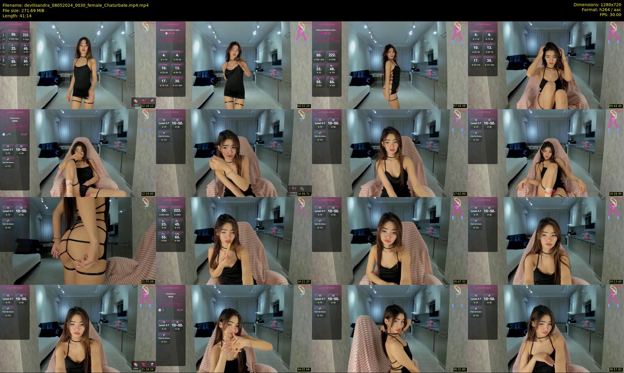 devillsandra — 42 minute Chaturbate female cam show recording, 720p, May 8, 2024