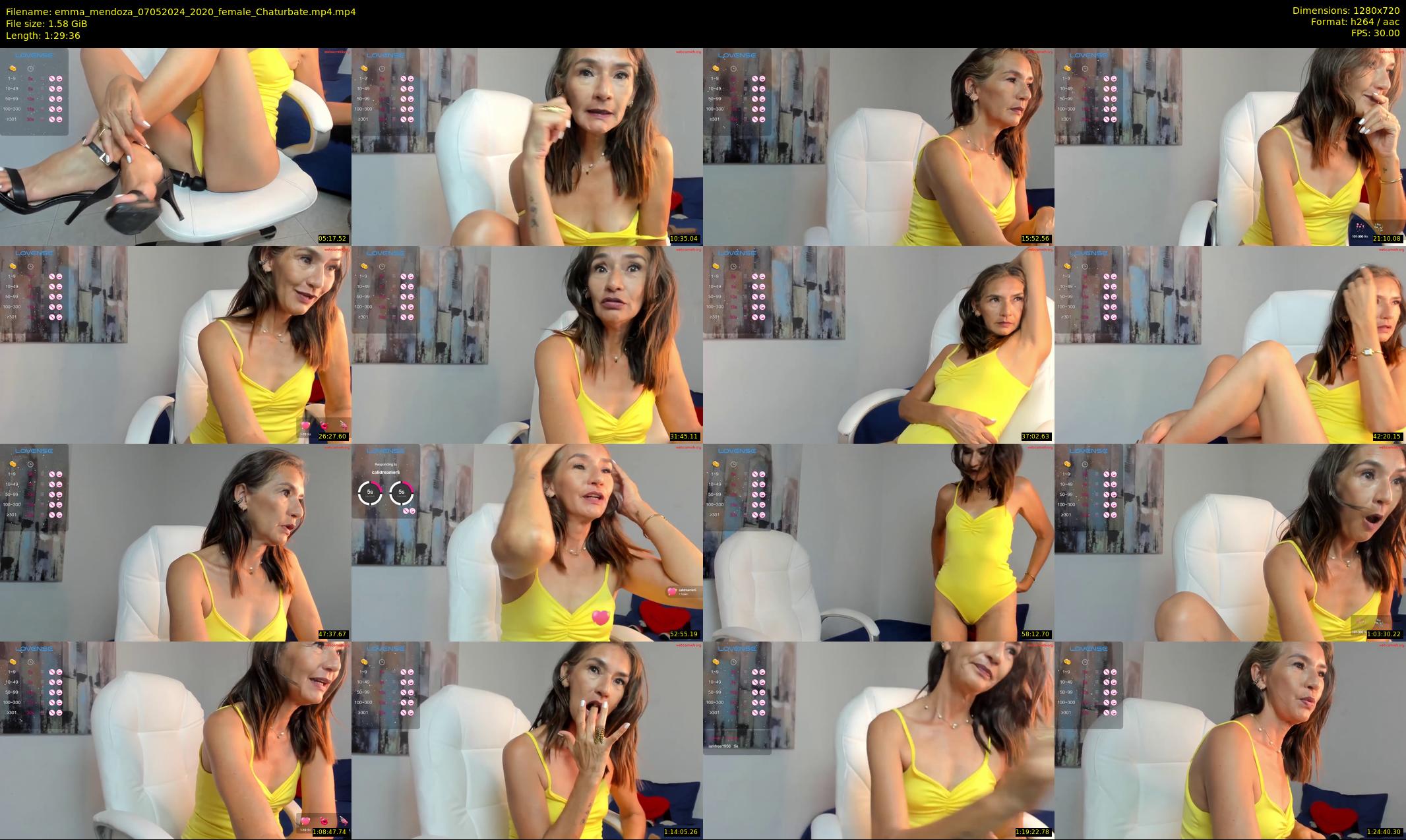 emma_mendoza — 90 minute Chaturbate female cam show recording, 720p, May 7, 2024