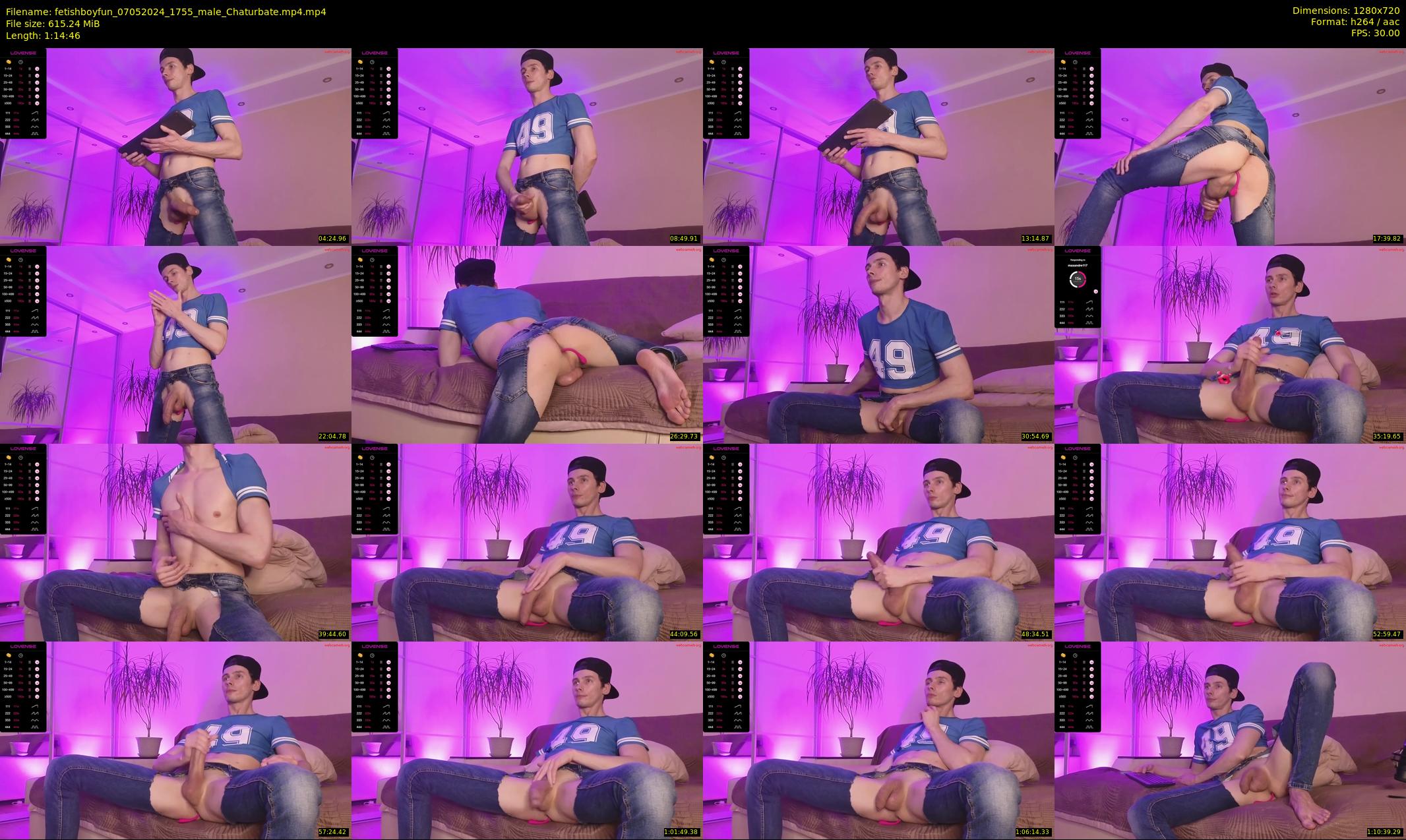 fetishboyfun — 75 minute Chaturbate male cam show recording, 720p, May 7, 2024