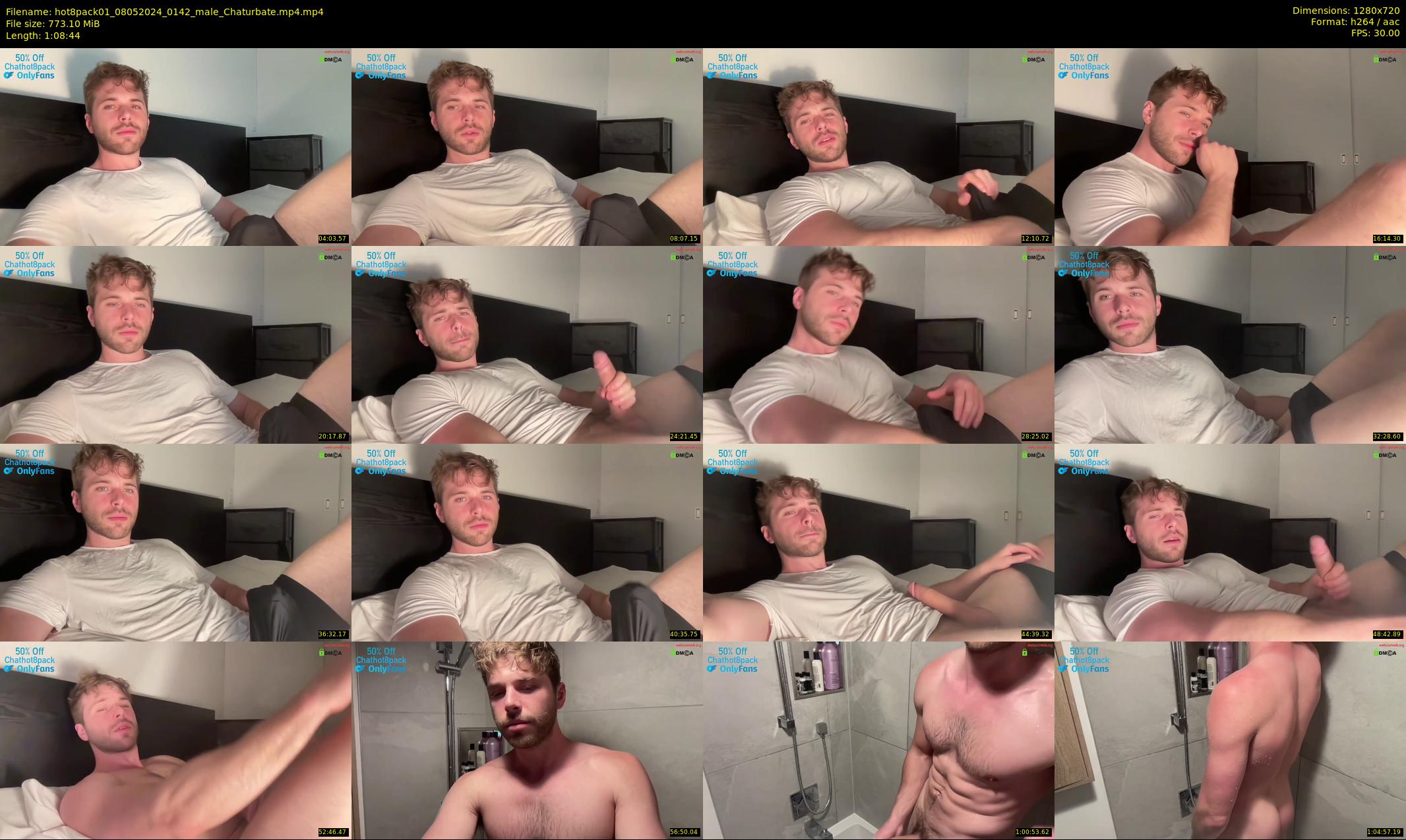 hot8pack01 — 69 minute Chaturbate male cam show recording, 720p, May 8, 2024