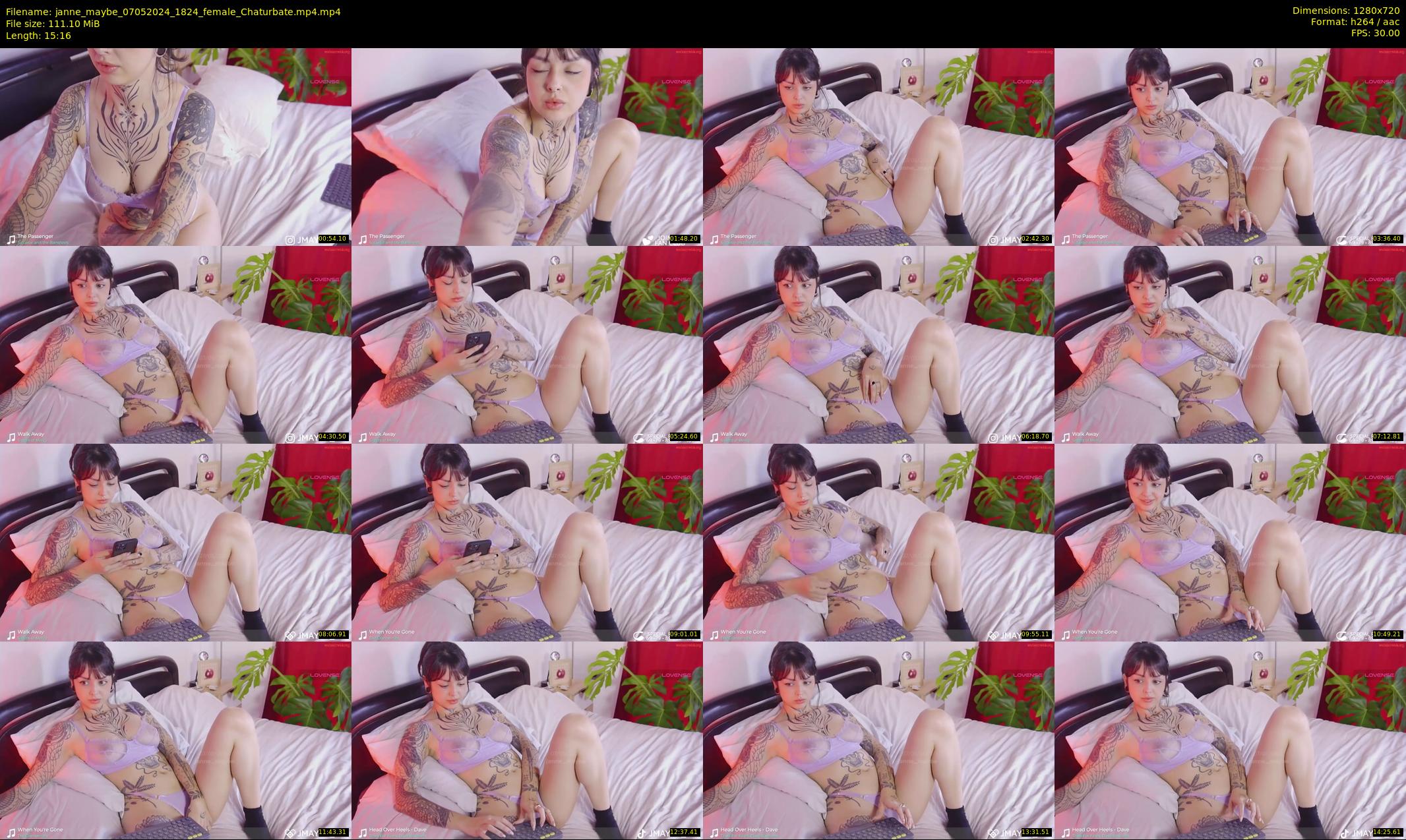 janne_maybe — 16 minute Chaturbate female cam show recording, 720p, May 7, 2024
