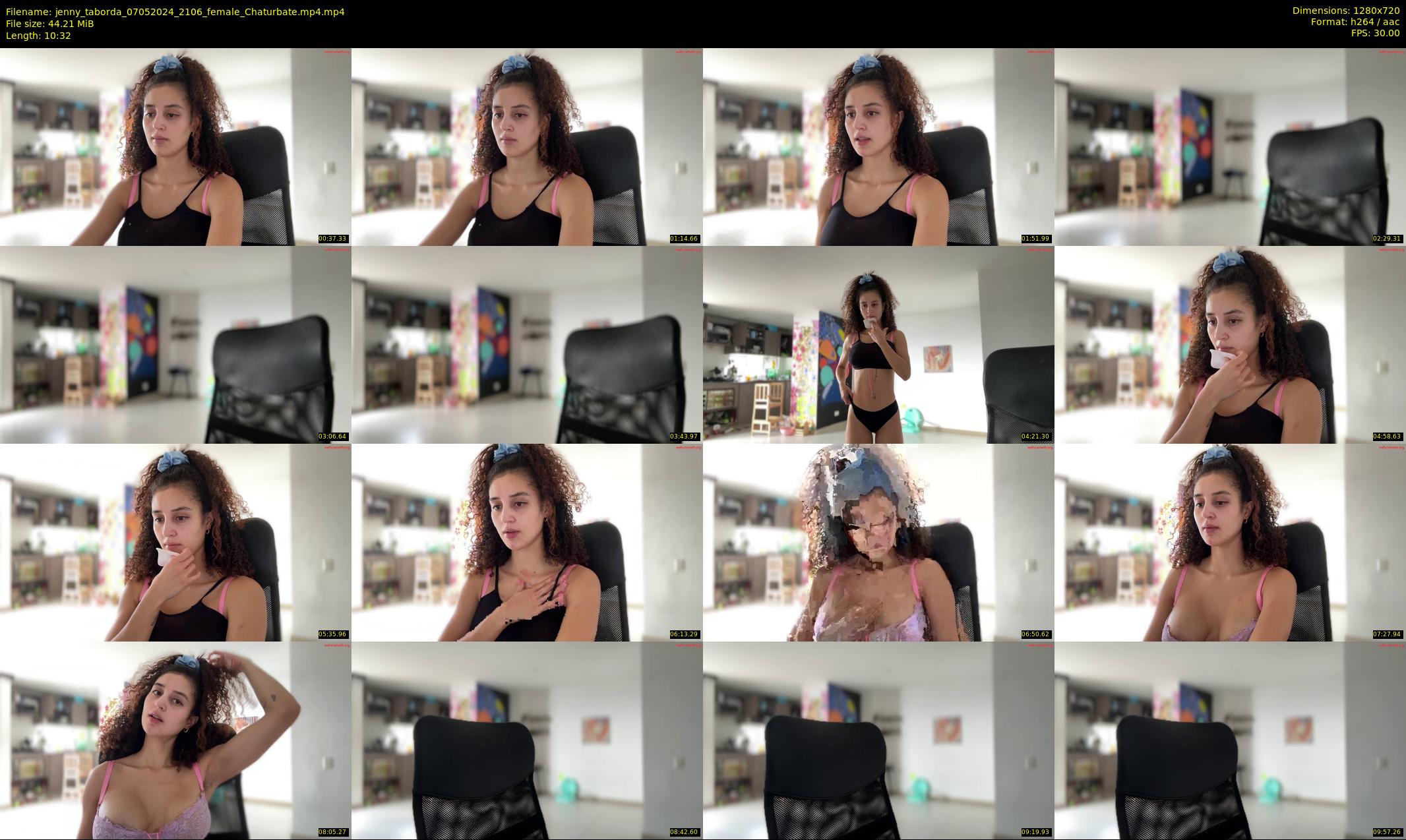 jenny_taborda — 11 minute Chaturbate female cam show recording, 720p, May 7, 2024