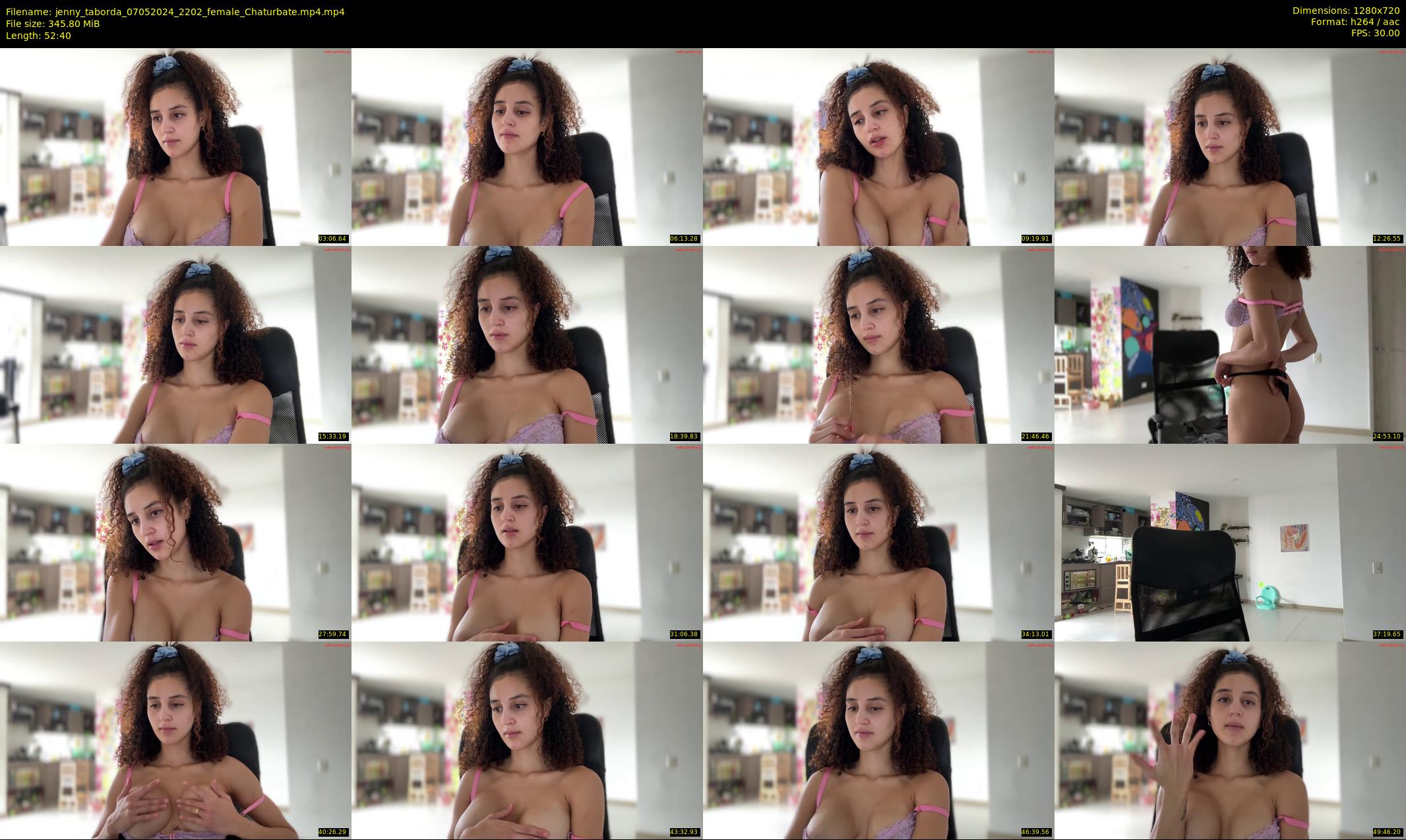 jenny_taborda — 53 minute Chaturbate female cam show recording, 720p, May 7, 2024