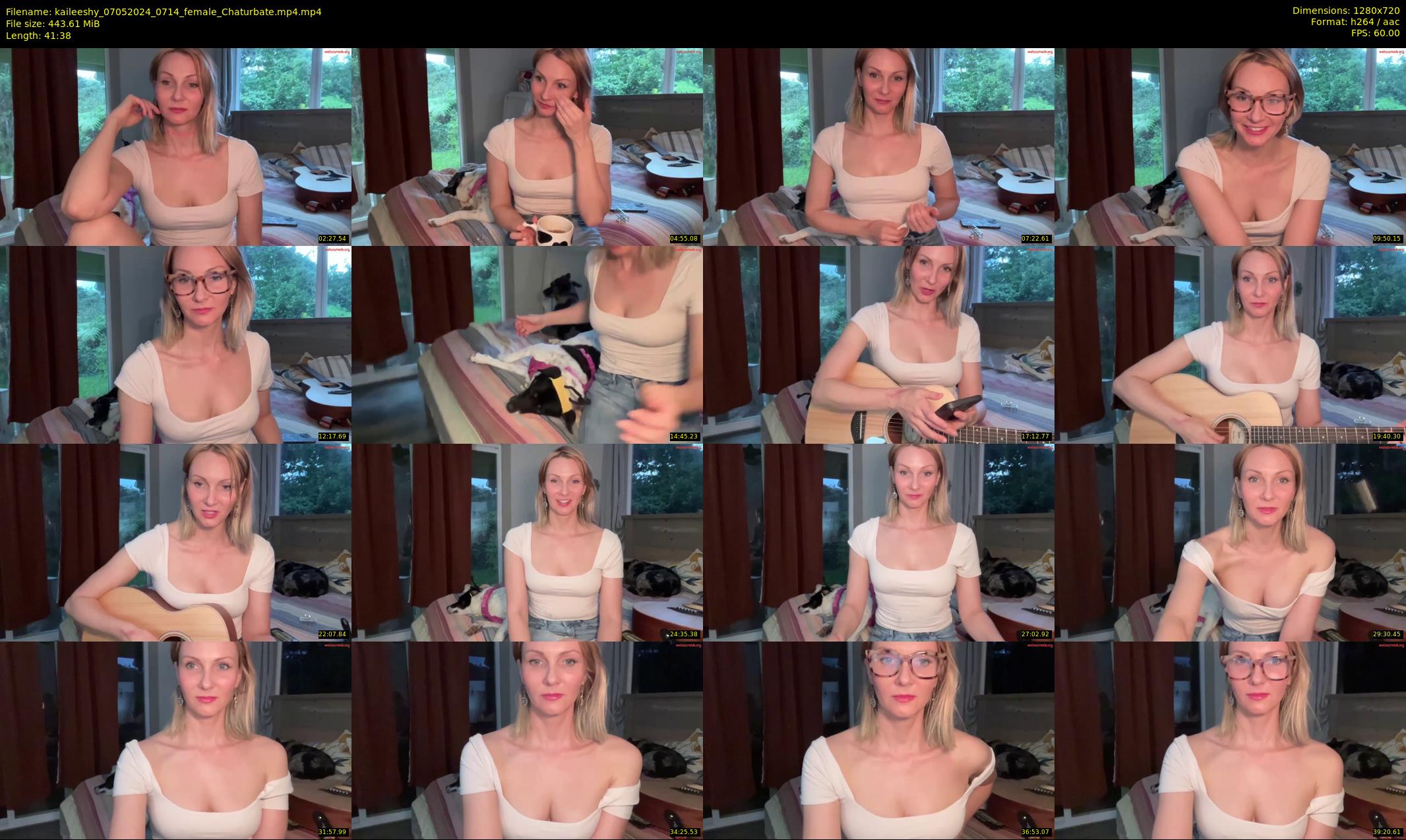 kaileeshy — 42 minute Chaturbate female cam show recording, 720p, May 7, 2024