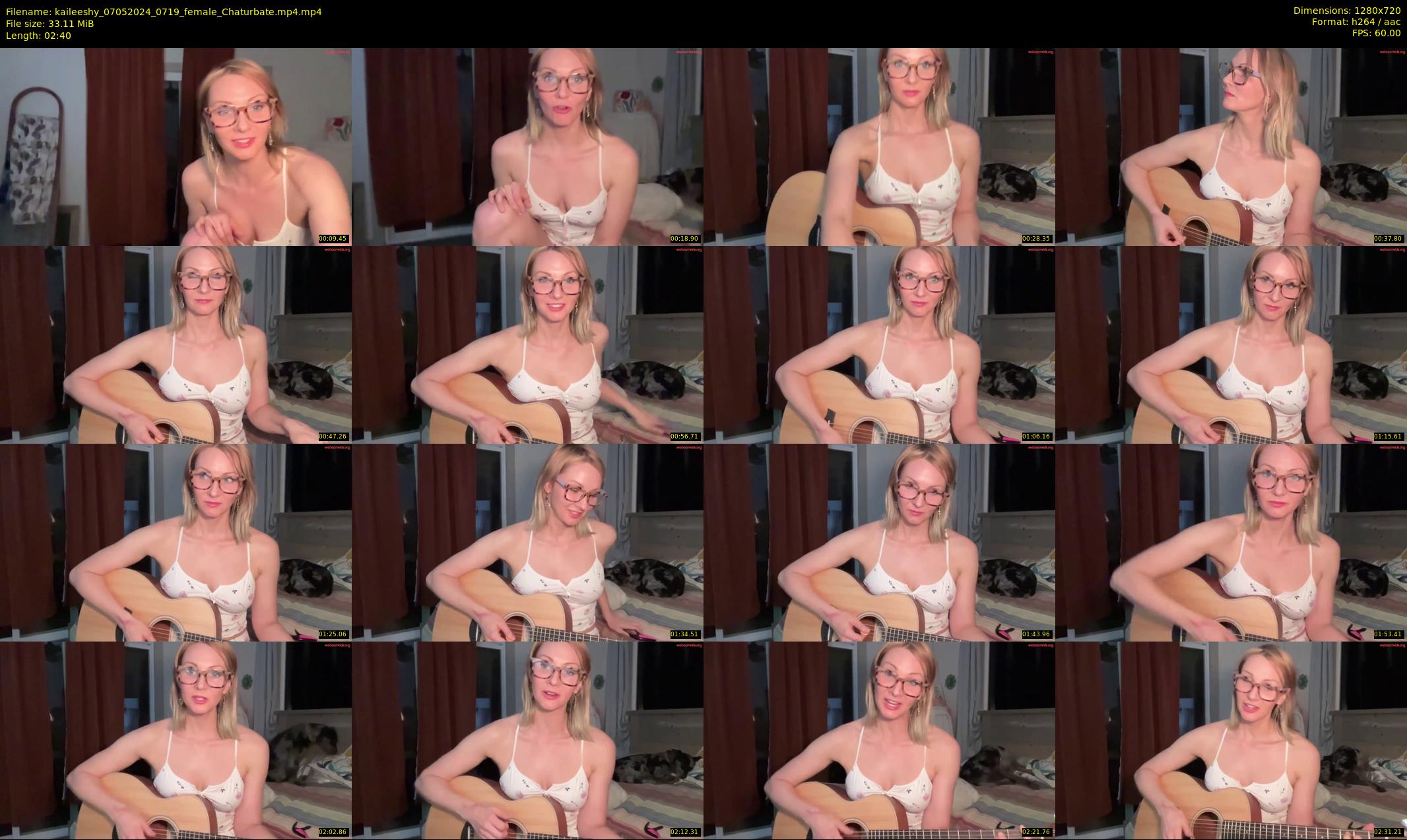 kaileeshy — 3 minute Chaturbate female cam show recording, 720p, May 7, 2024