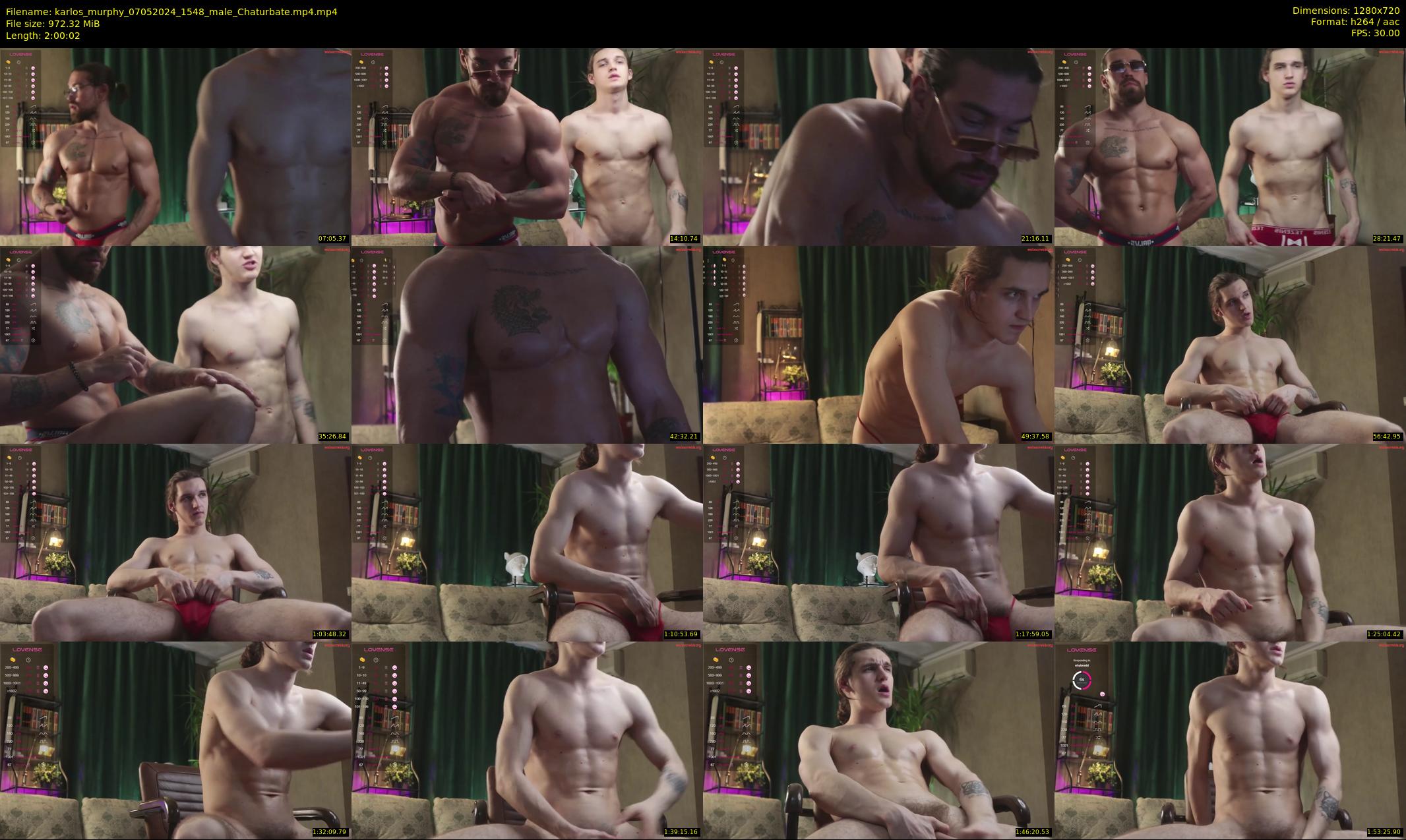 karlos_murphy — 121 minute Chaturbate male cam show recording, 720p, May 7, 2024