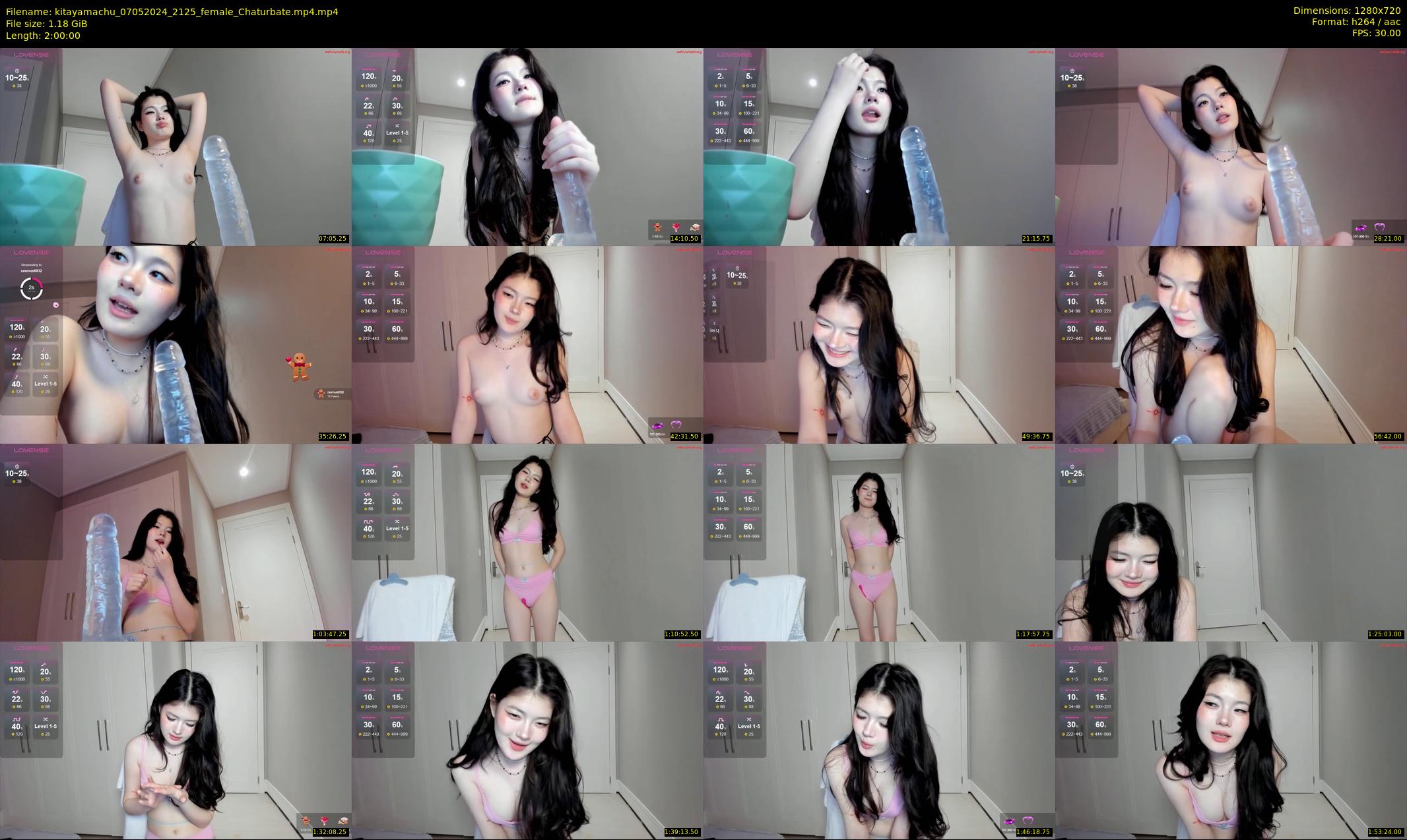 kitayamachu — 120 minute Chaturbate female cam show recording, 720p, May 7, 2024